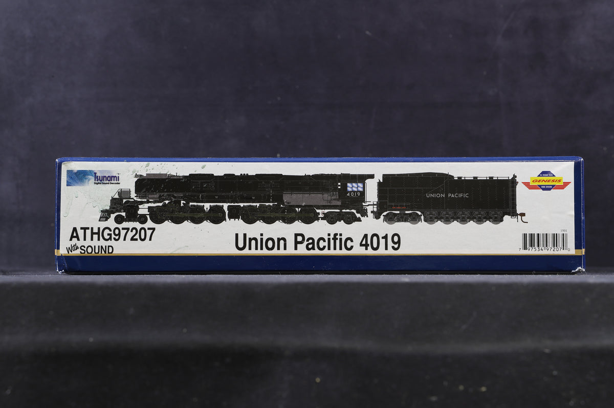 Athearn HO ATHG97207 Union Pacific &#39;Big Boy&#39; 4-8-8-4 &#39;4019&#39;, DCC Sound