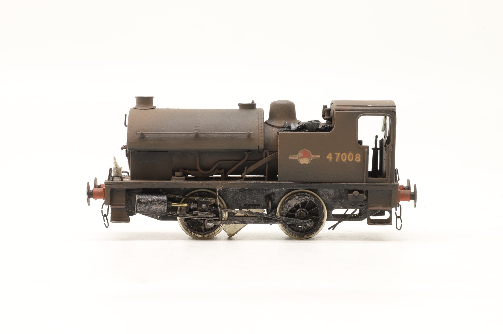 WORKSHOP Kit Built OO Kitson 0F Saddle Tank '47008' Non-Runner