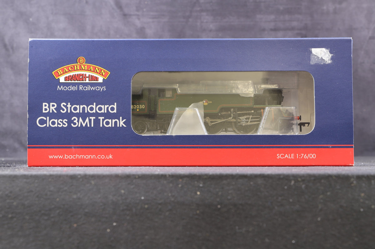 Bachmann OO 31-976A BR Standard Class 3MT Tank &#39;82039&#39; BR Lined Green L/C