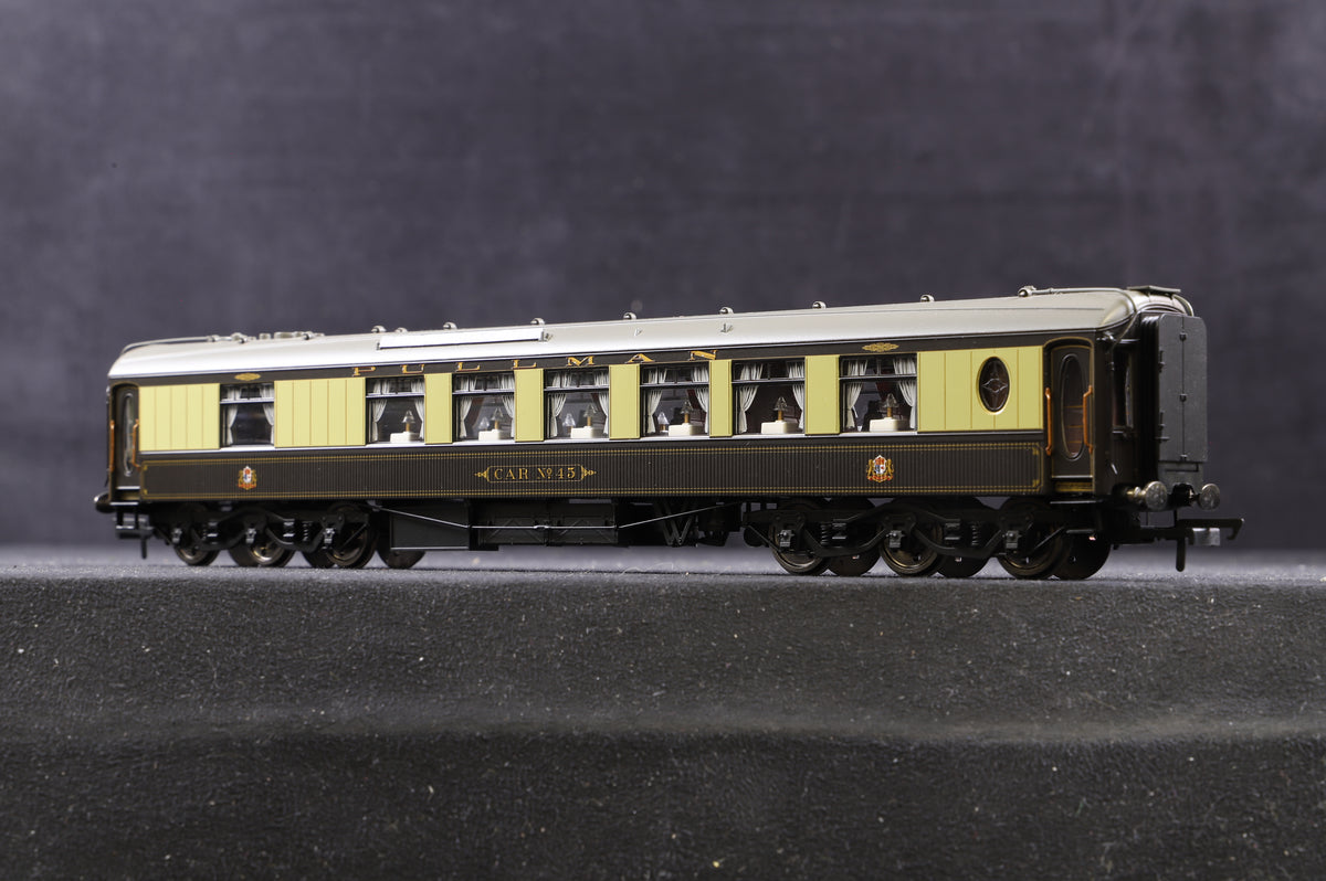 Hornby OO Rake Of 7 12 Wheel Pullman Coaches Bournemouth Belle