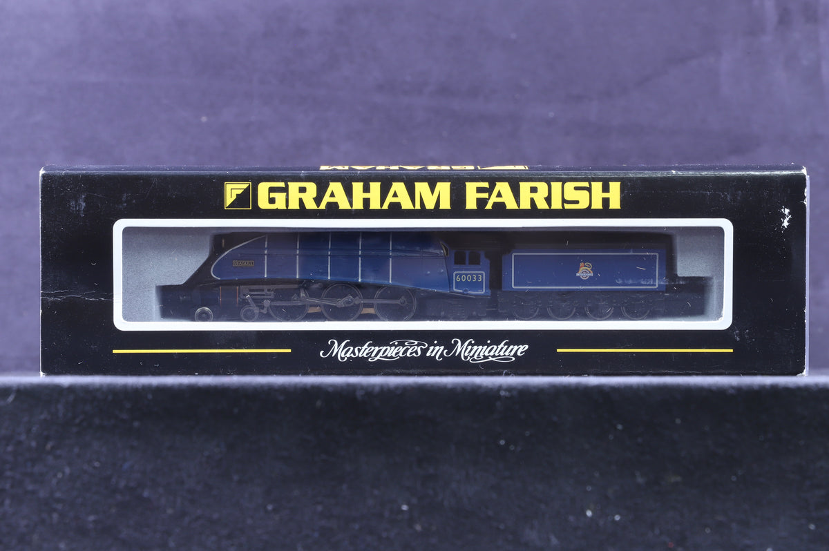 Graham Farish N 372-354 Class A4 4-6-2 &#39;60033&#39; &#39;Seagull&#39; BR Express Blue E/C