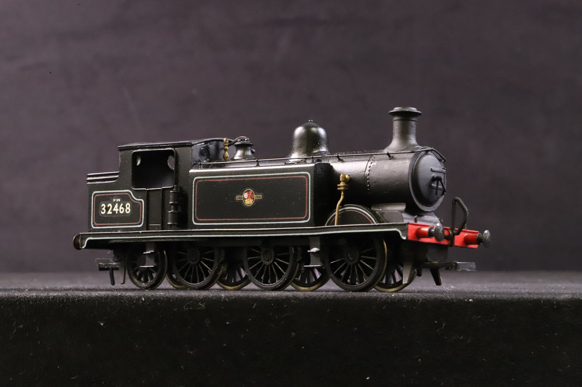 OO Works OO Class E4 Tank Engine &#39;32468&#39; BR Lined Black L/C