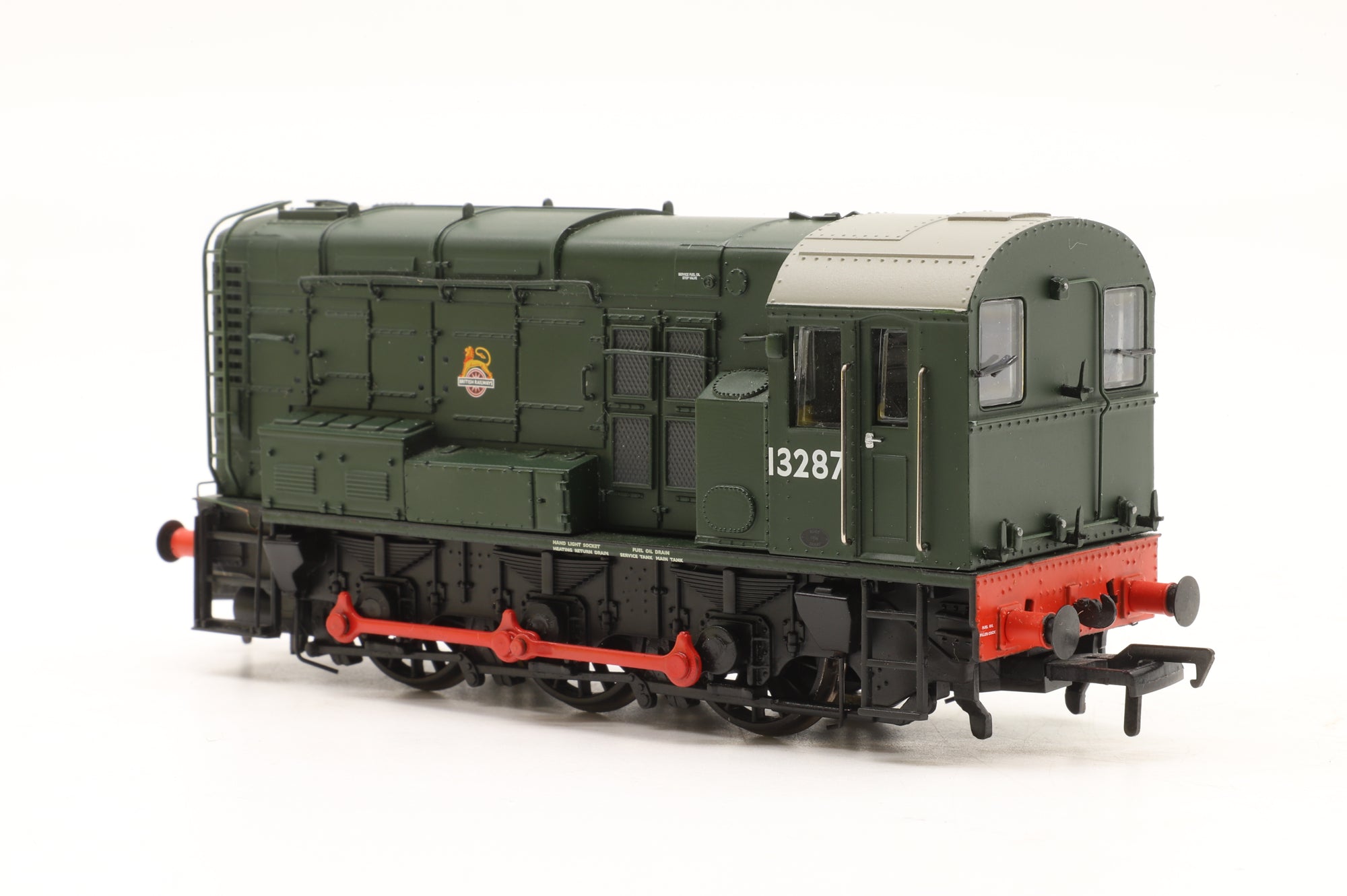 Bachmann OO 32-120 Class 08 13287 in Plain BR Green E/C – DCC Sound
