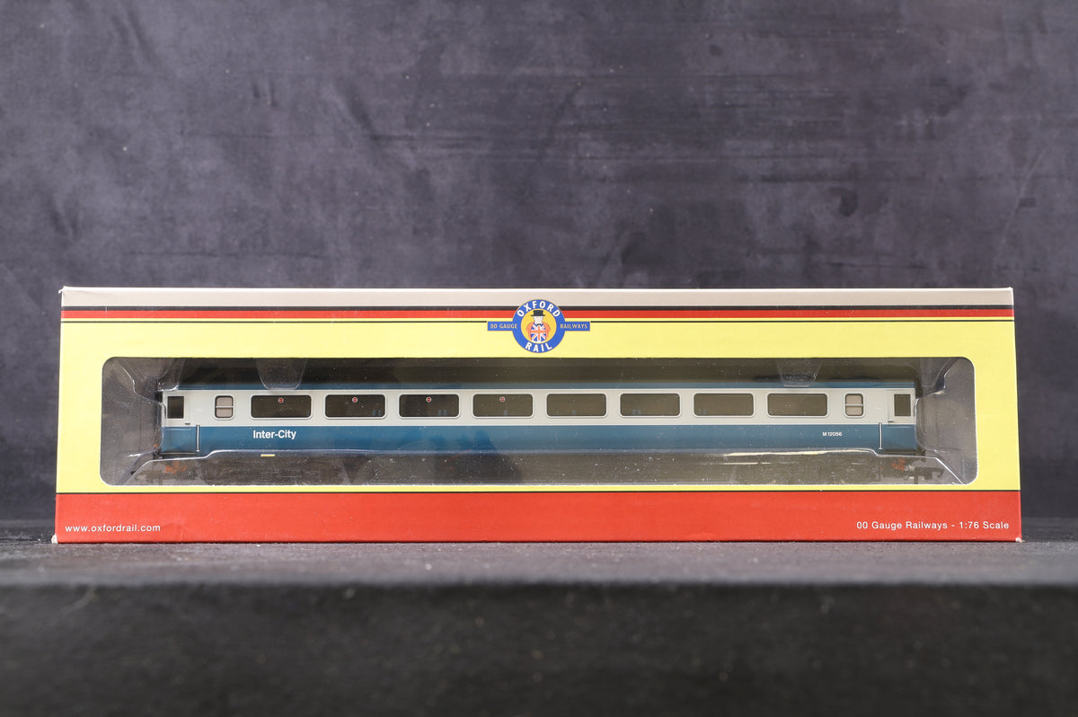 Oxford Rail OO Rake Of 4 Mk3a Blue &amp; Grey Coaches