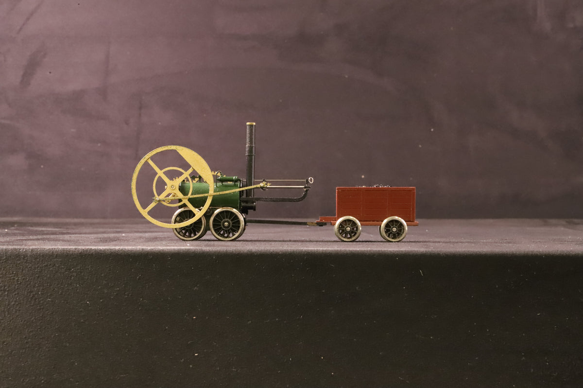 KTM Ho Brass Trevithick&#39;s Steam Locomotive in Green