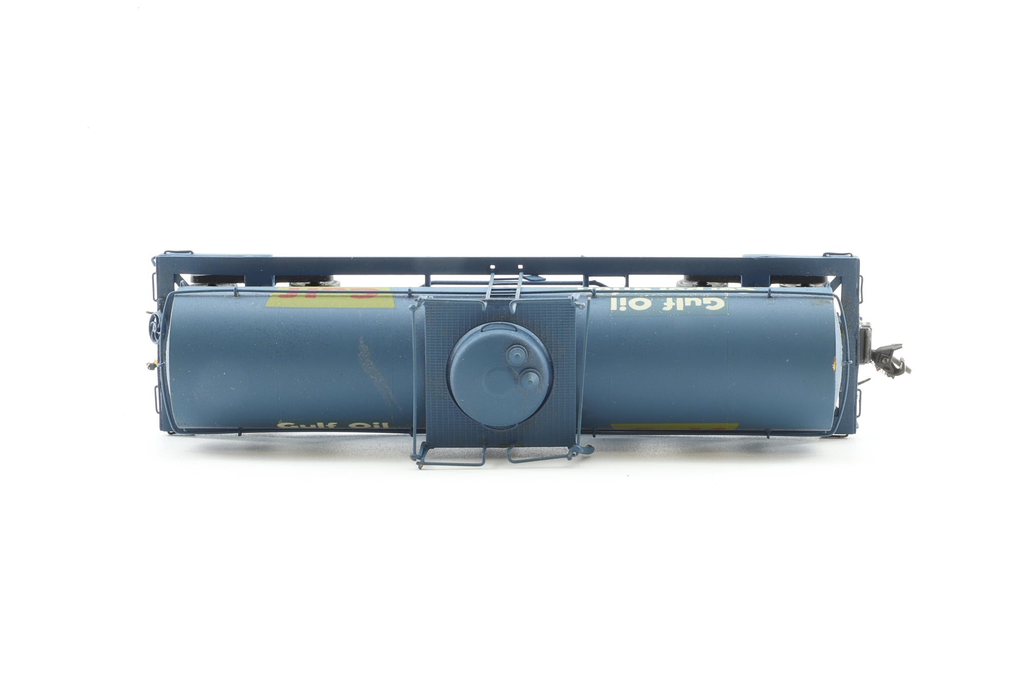 Precision Scale HO Brass Rake Of 4 PSC 8,000 gal tank Cars "GULF"