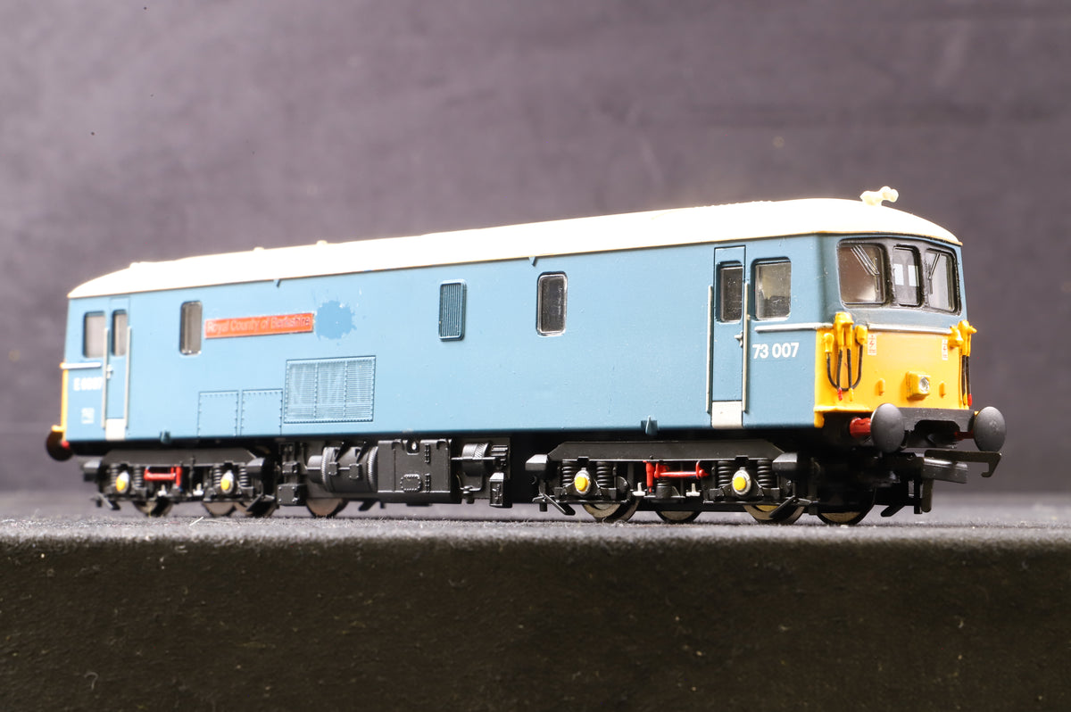 Hornby OO Class 73 &#39;E6007&#39; &#39;Royal County of Berkshire&#39;, Re-painted, named &amp; numbered