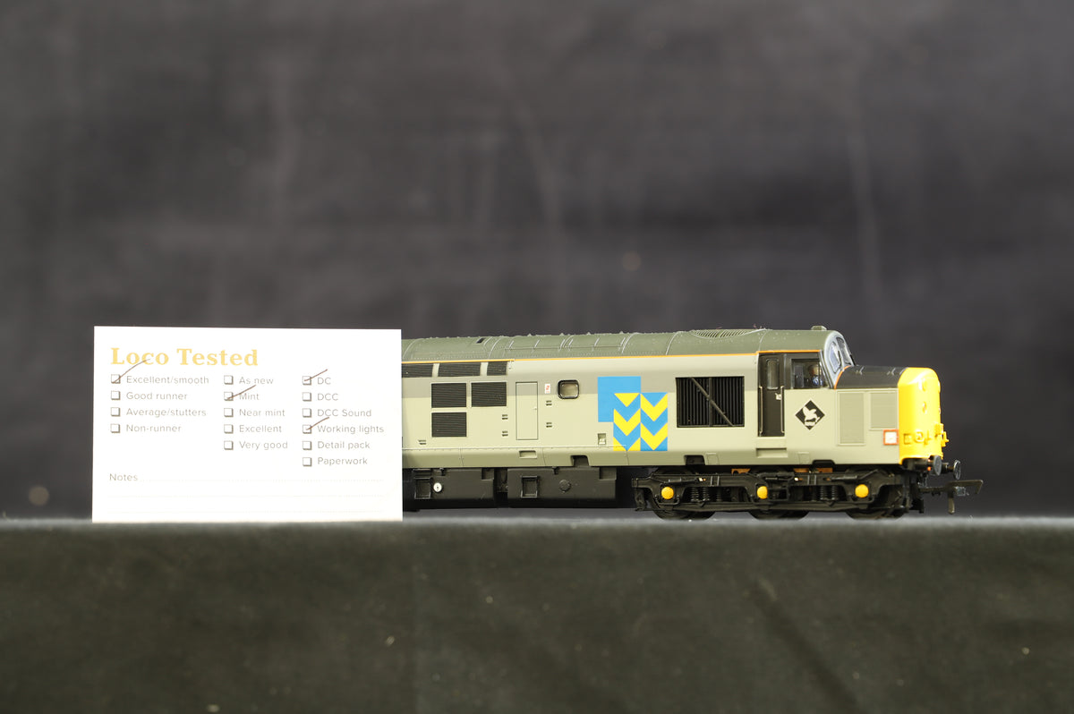 Bachmann OO Class 37/5 &#39;37514&#39; Railfreight Metals Sector Livery w/Flush Front
