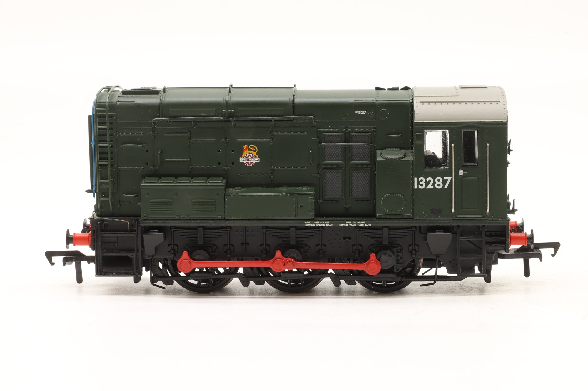 Bachmann OO 32-120 Class 08 13287 in Plain BR Green E/C – DCC Sound