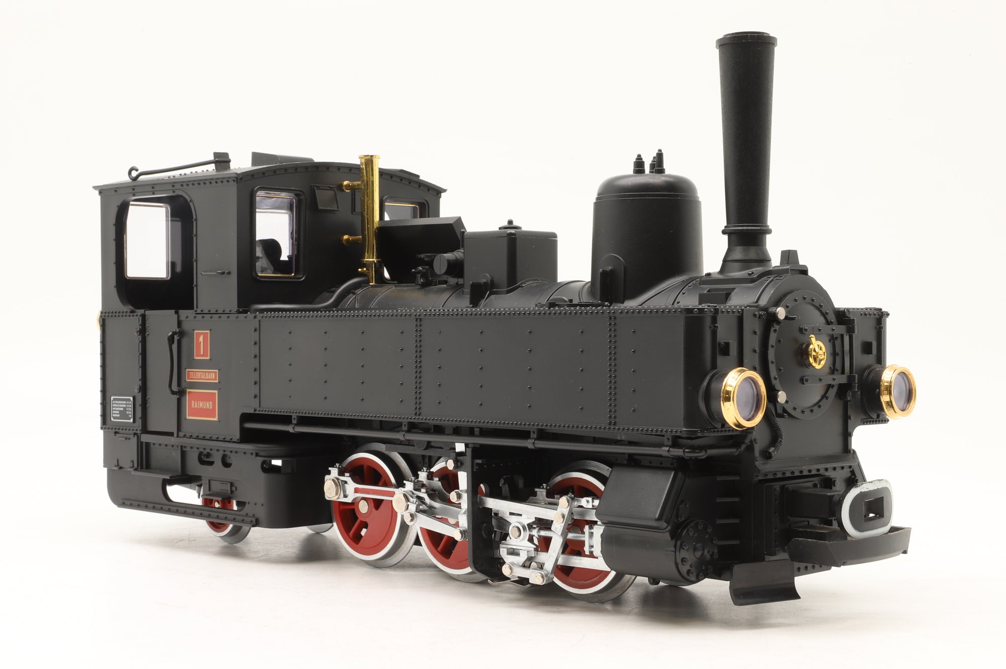LGB G Scale 20705 U Class 0-6-2T Zillertal No.1, DC Sound