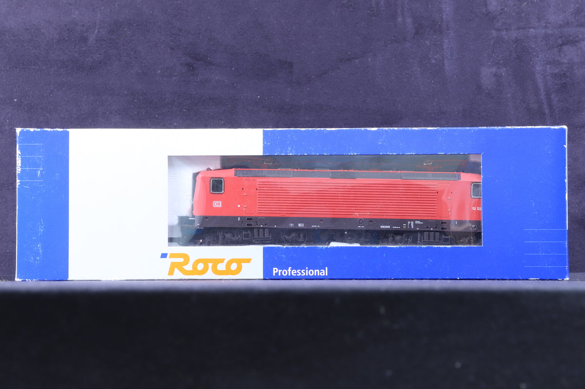 Roco HO 63555 BR 112-122-7Electric Locomotive of DB AG