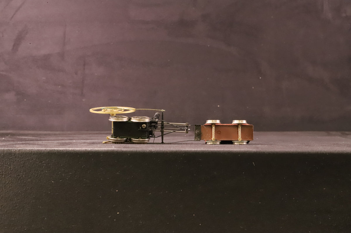 KTM Ho Brass Trevithick&#39;s Steam Locomotive in Green