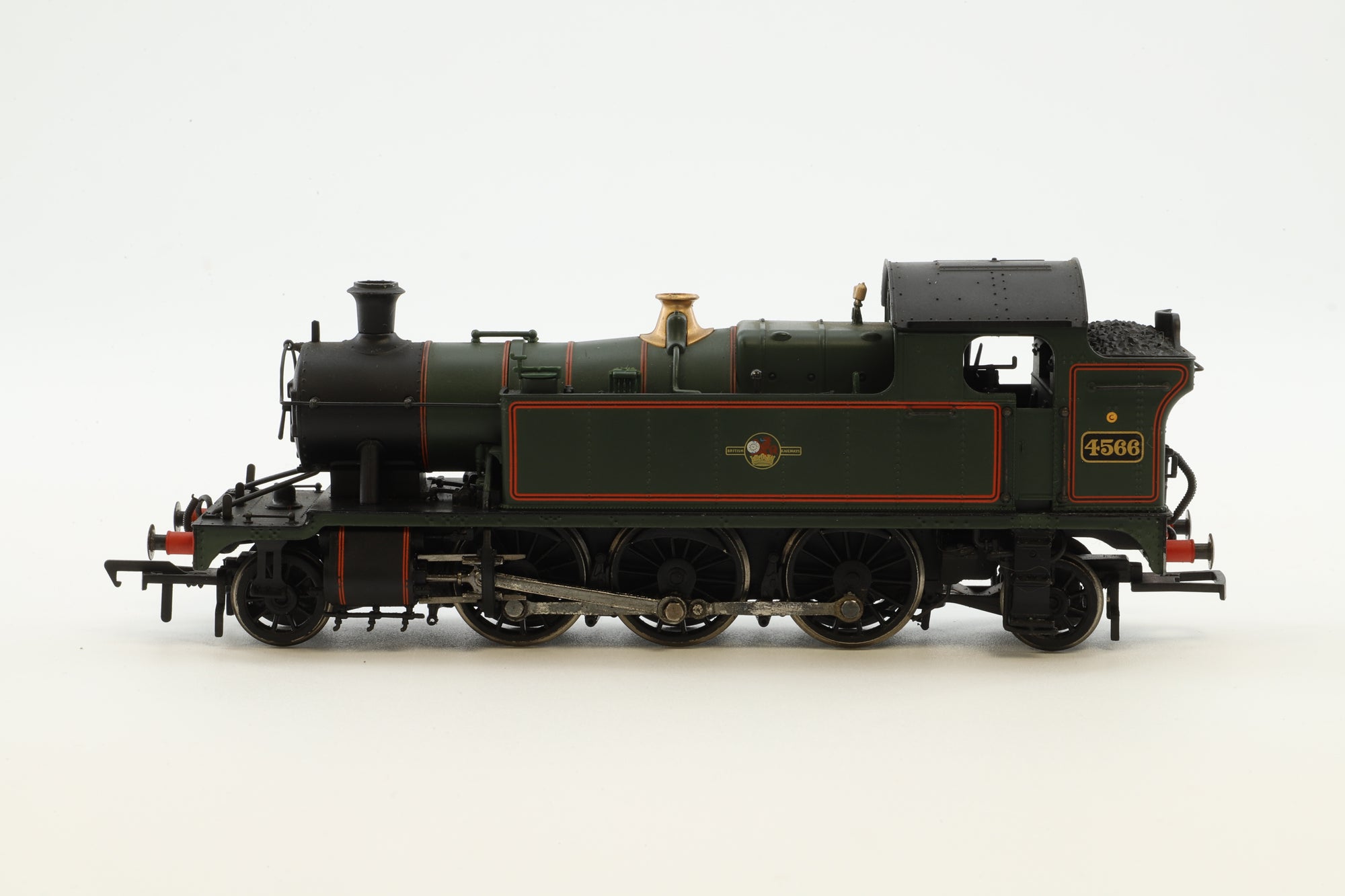 Bachmann OO 32-125 45xx Tank '4566' BR Lined Green L/C