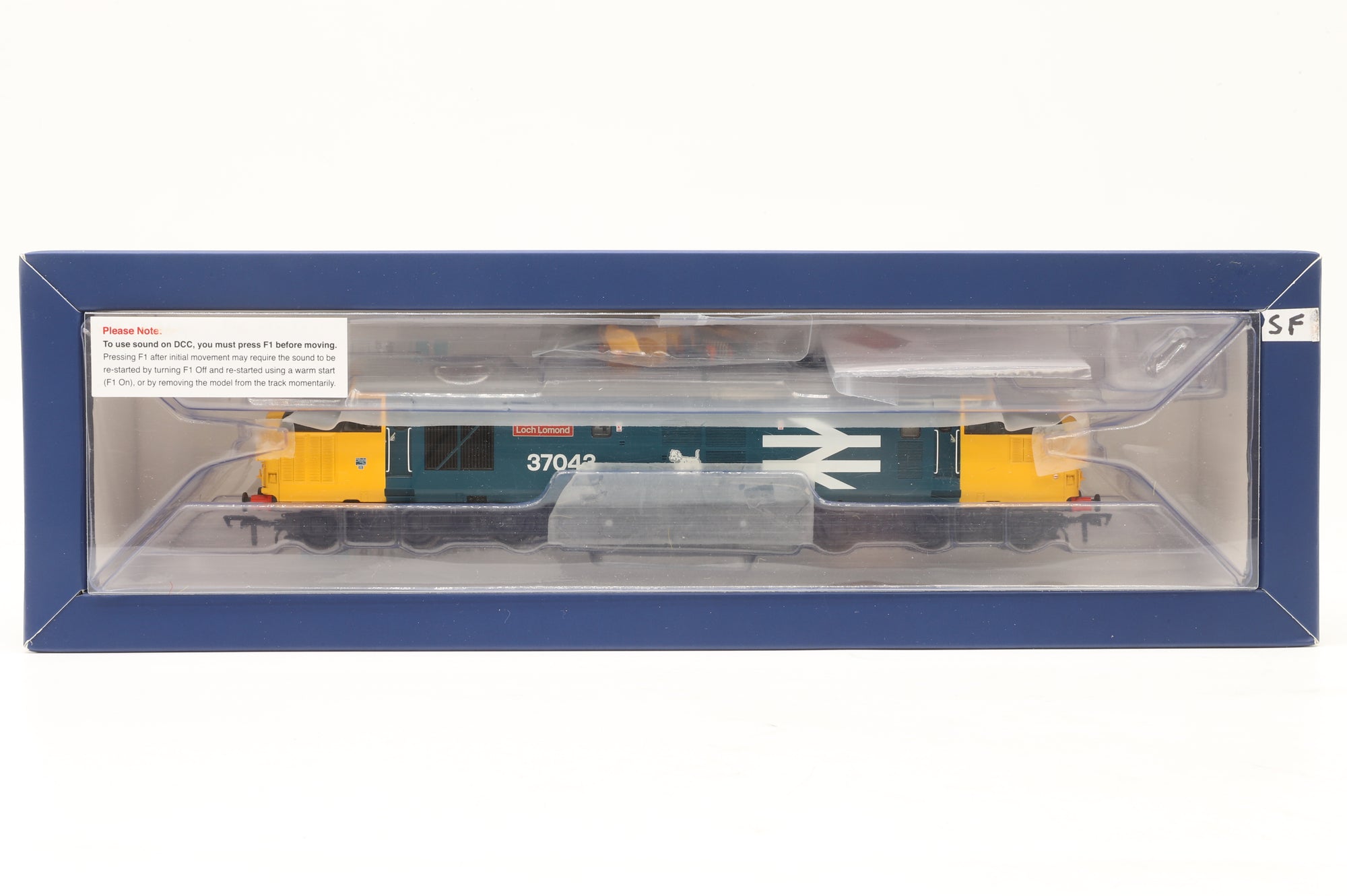 Bachmann OO 35-304SF Class 37/0 '37043' 'Loch Lomond' BR Blue Large Logo
