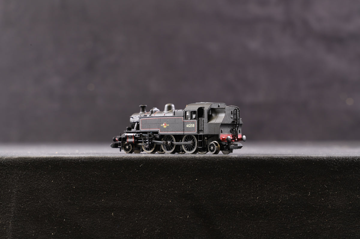 Dapol N ND-061B Ivatt BR Black L/Crest &#39;41258&#39;