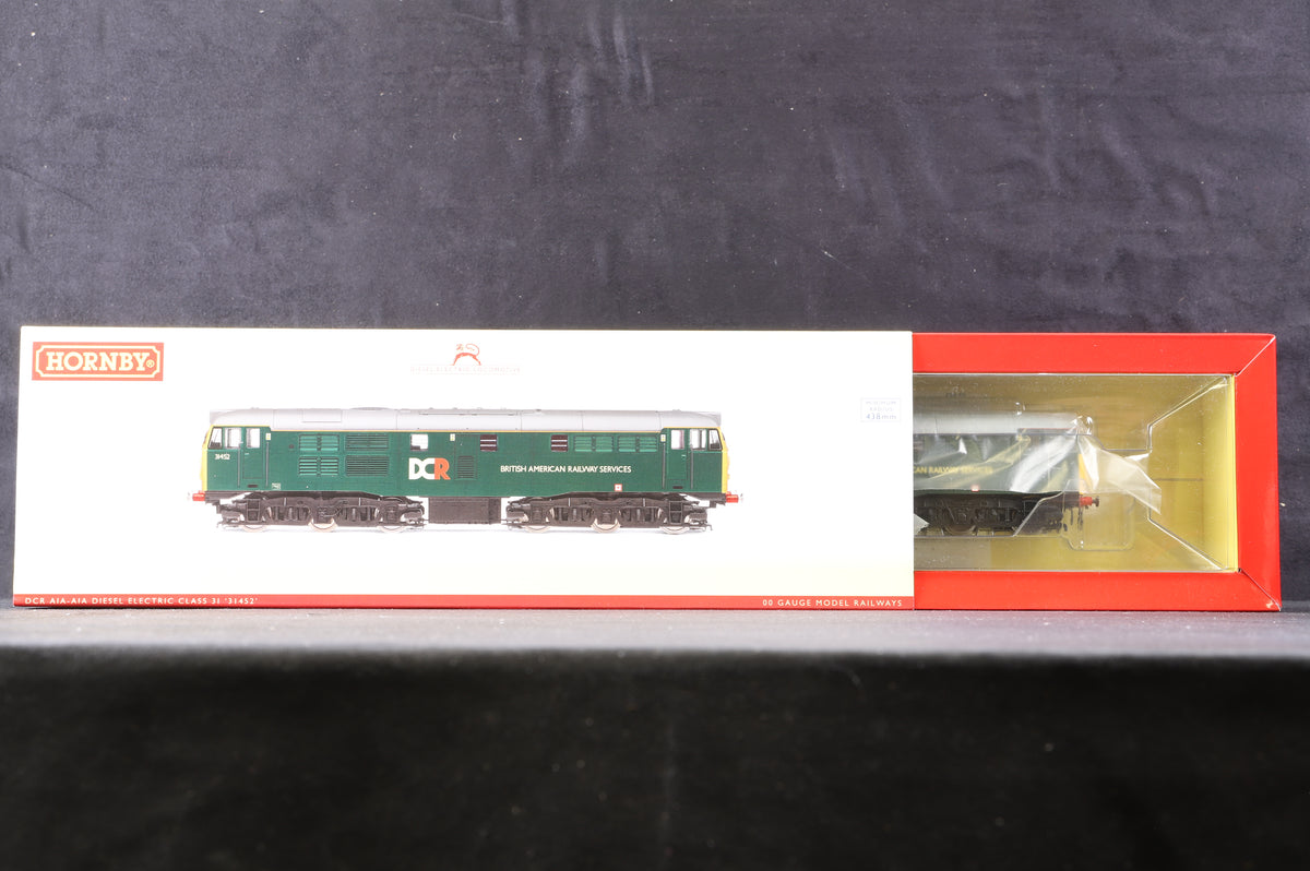 Hornby OO R3262 DCR AIA-AIA Class 31 Diesel Electric Locomotive &#39;31452&#39;