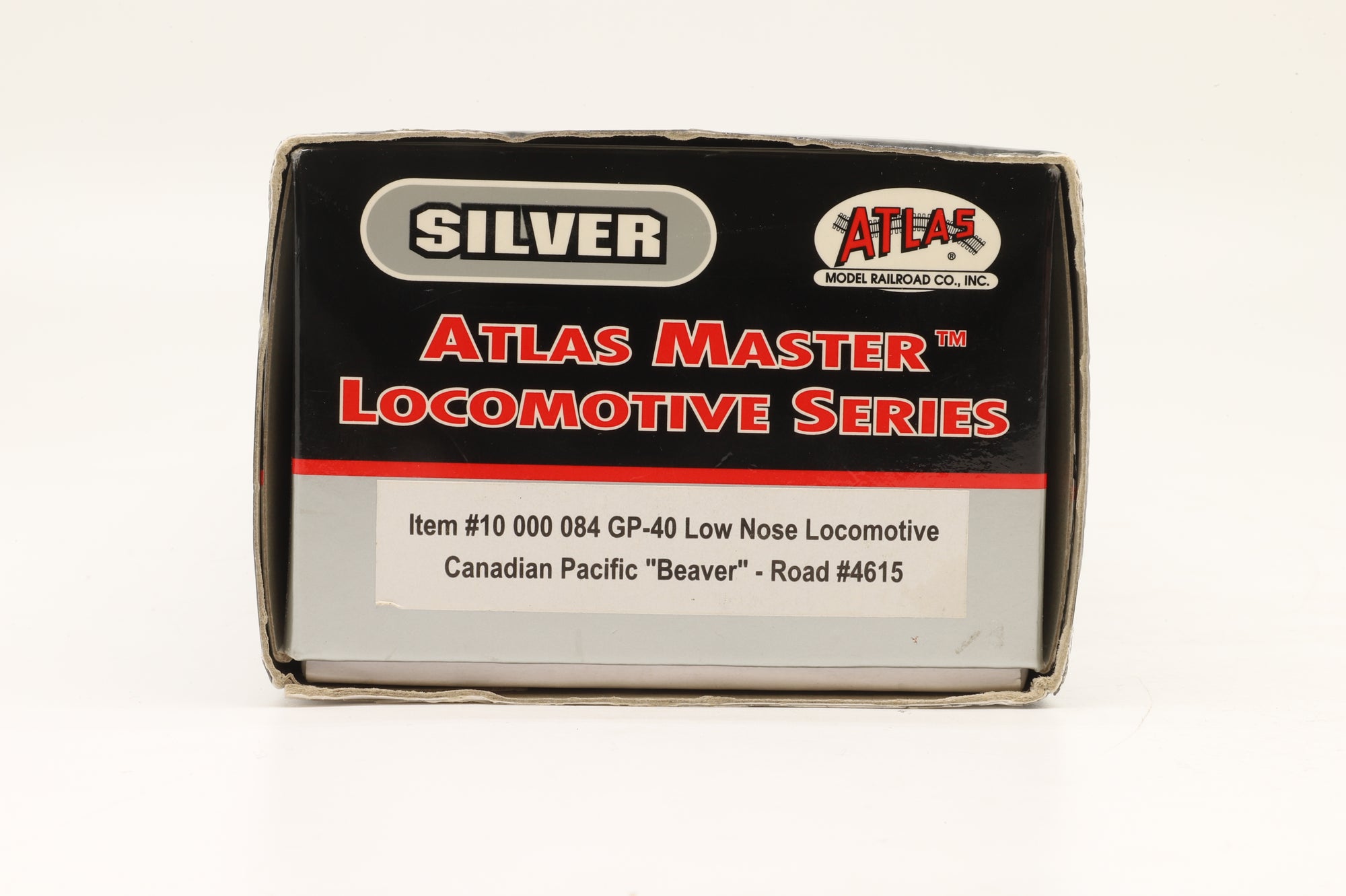 Atlas HO 10000084 GP-40 Low Nose #4615 in Canadian Pacific 'Beaver' Livery – DCC Sound