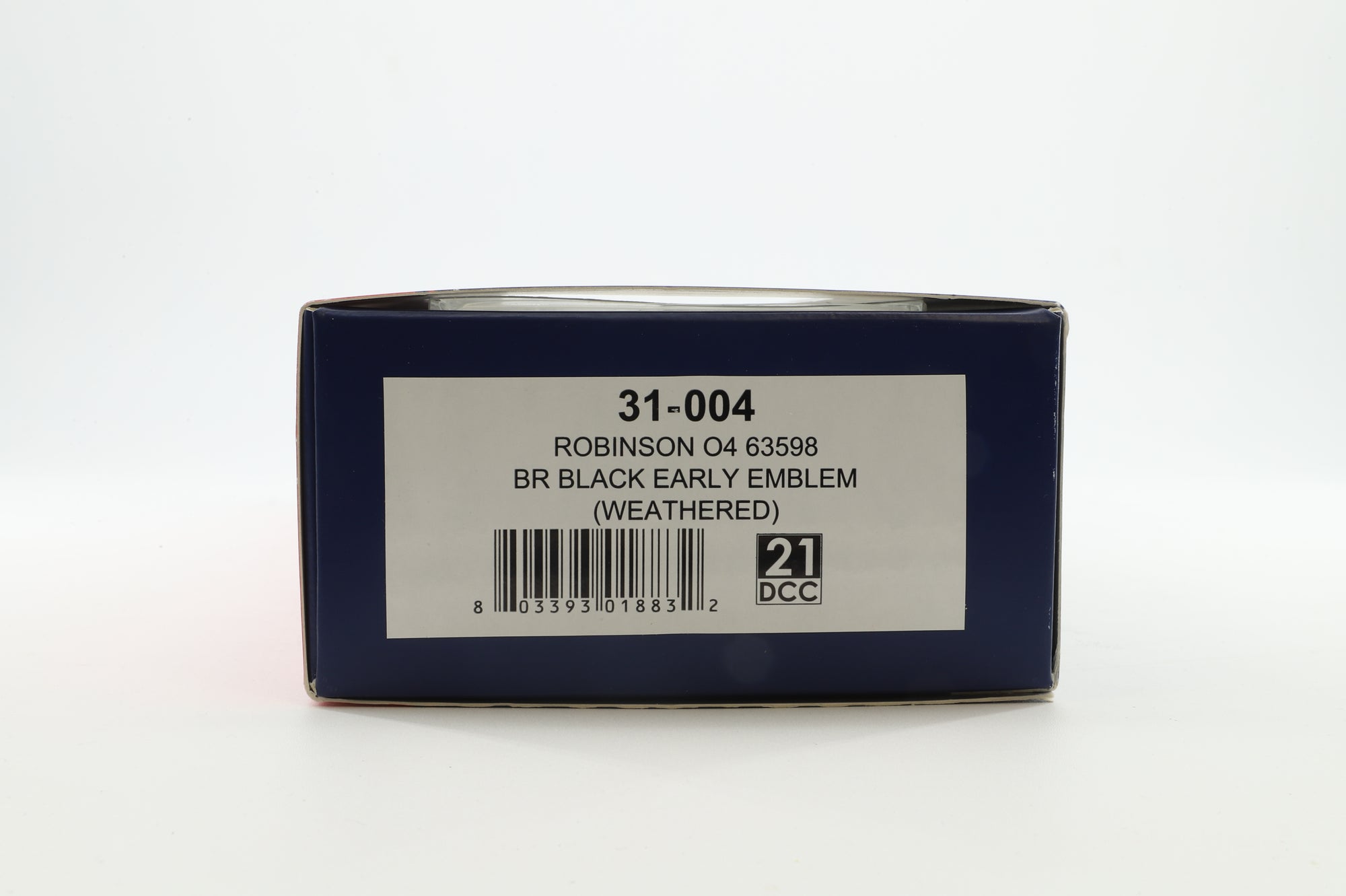 Bachmann OO 31-004 Robinson O4 '63598' BR Black Early Emblem, Weathered & DCC Sound