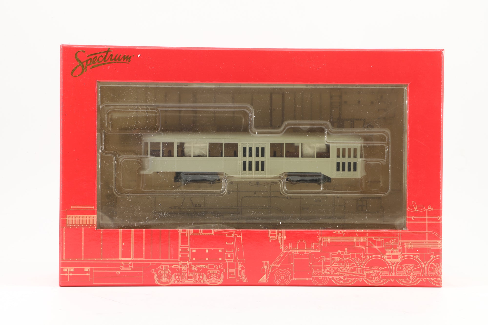 Spectrum HO 84601 Peter Witt Street Car w/Full Interior & Lights Undecorated, DCC Fitted