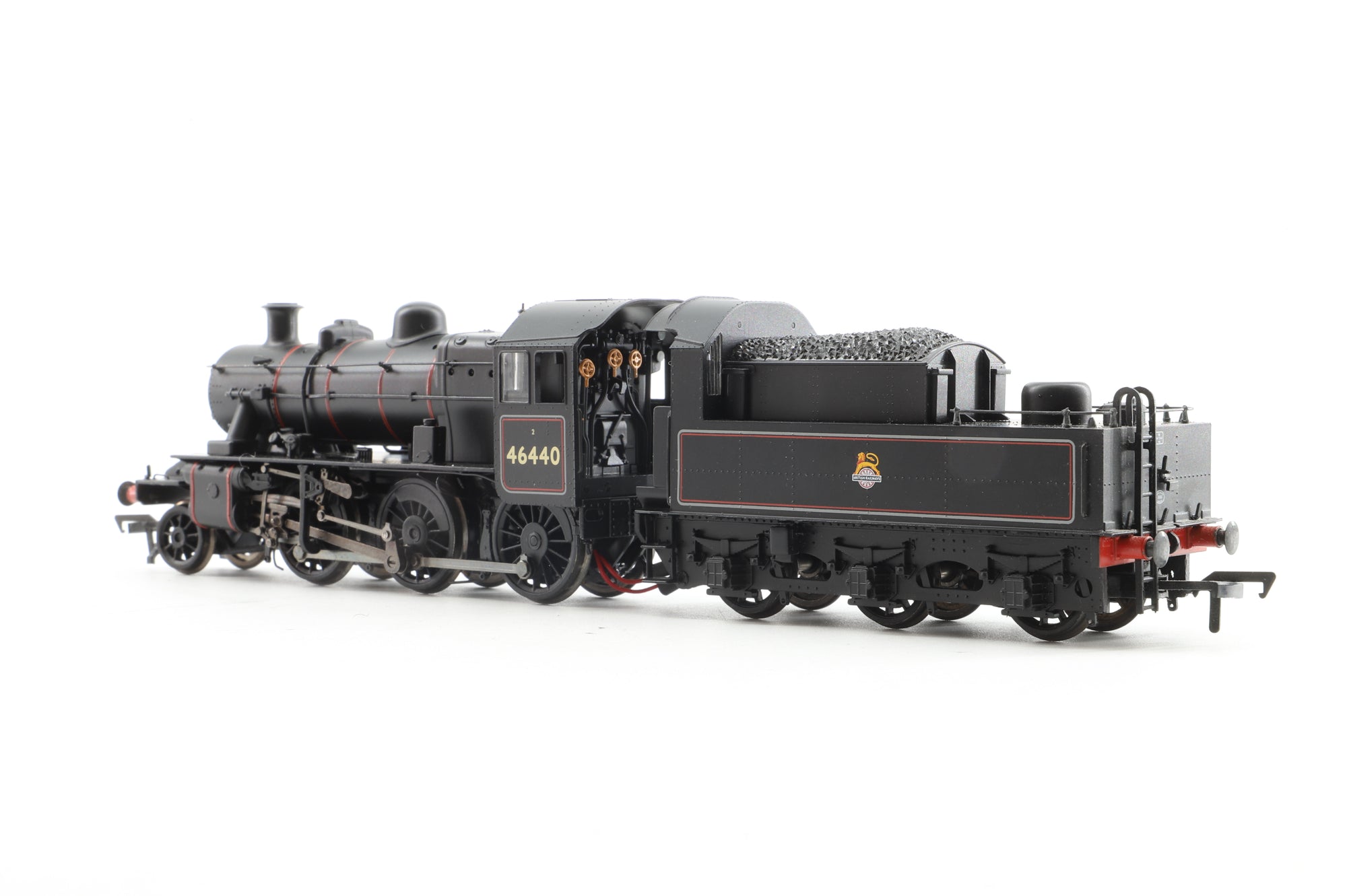Bachmann OO 32-826 Ivatt Class 2MT 2-6-0 '46440' BR Lined Black E/Emblem