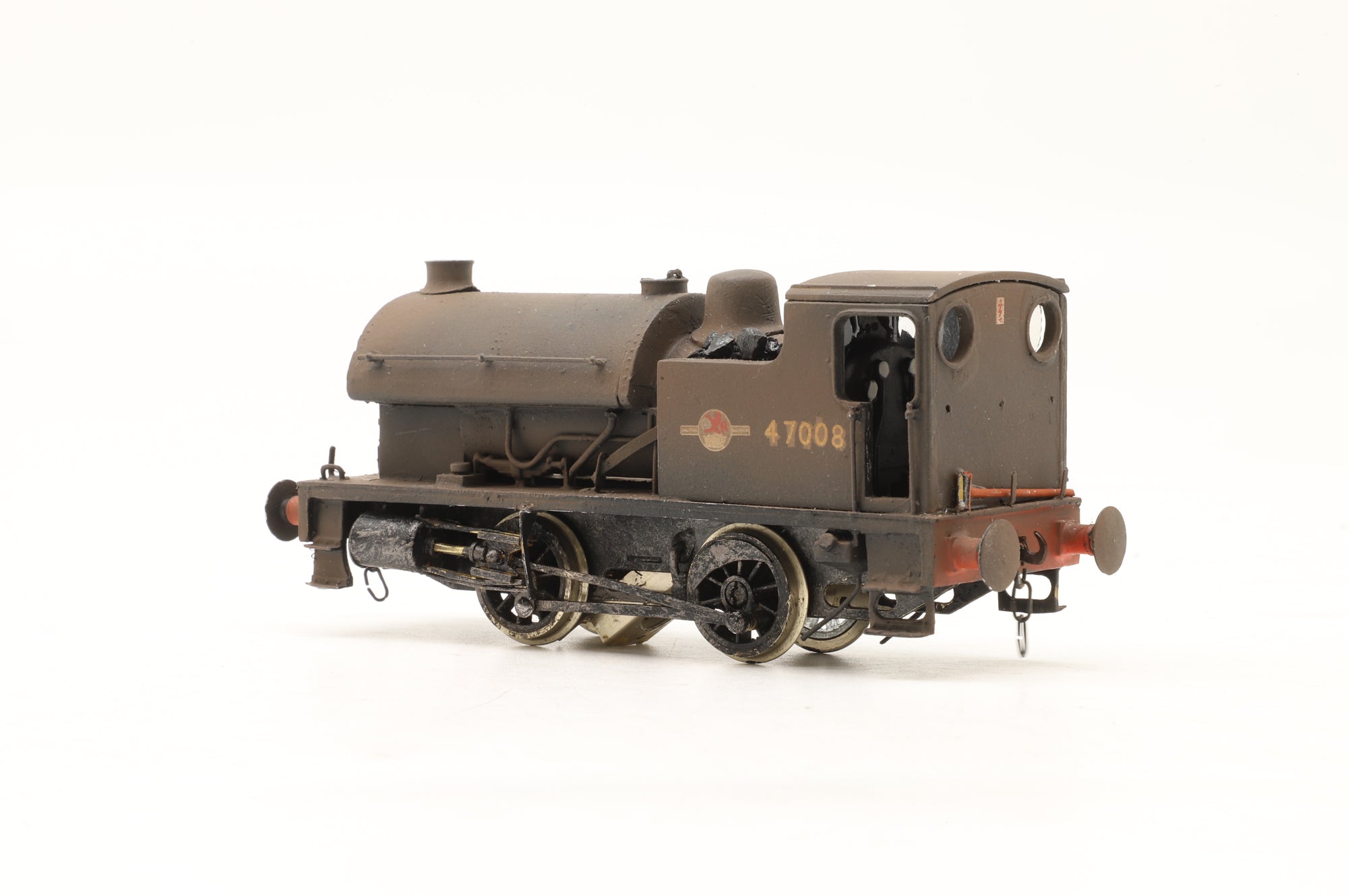 WORKSHOP Kit Built OO Kitson 0F Saddle Tank '47008' Non-Runner
