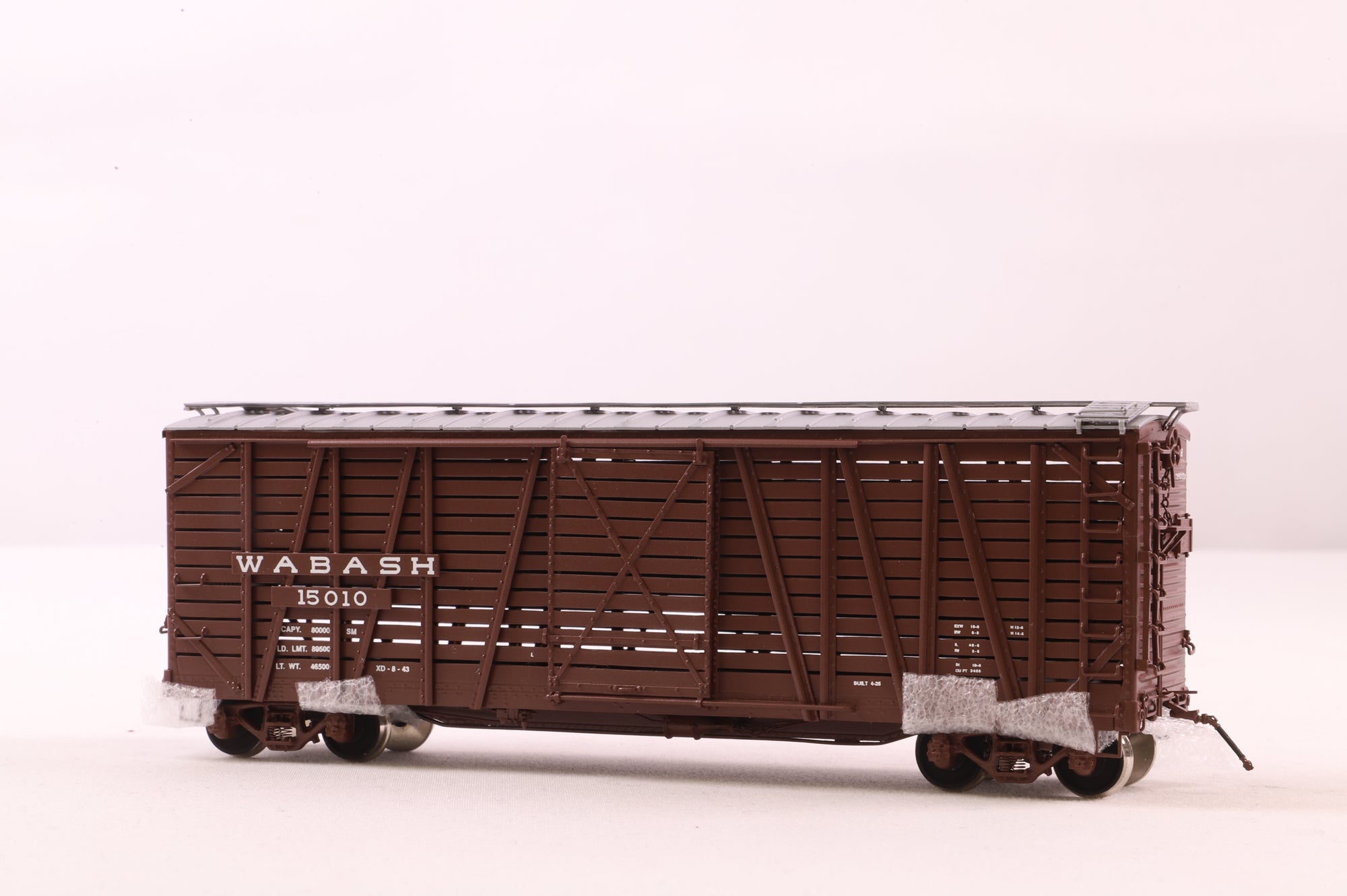 Overland Models HO Brass OMI-3264 Wabash Stock Car Steel Double Door '15010'