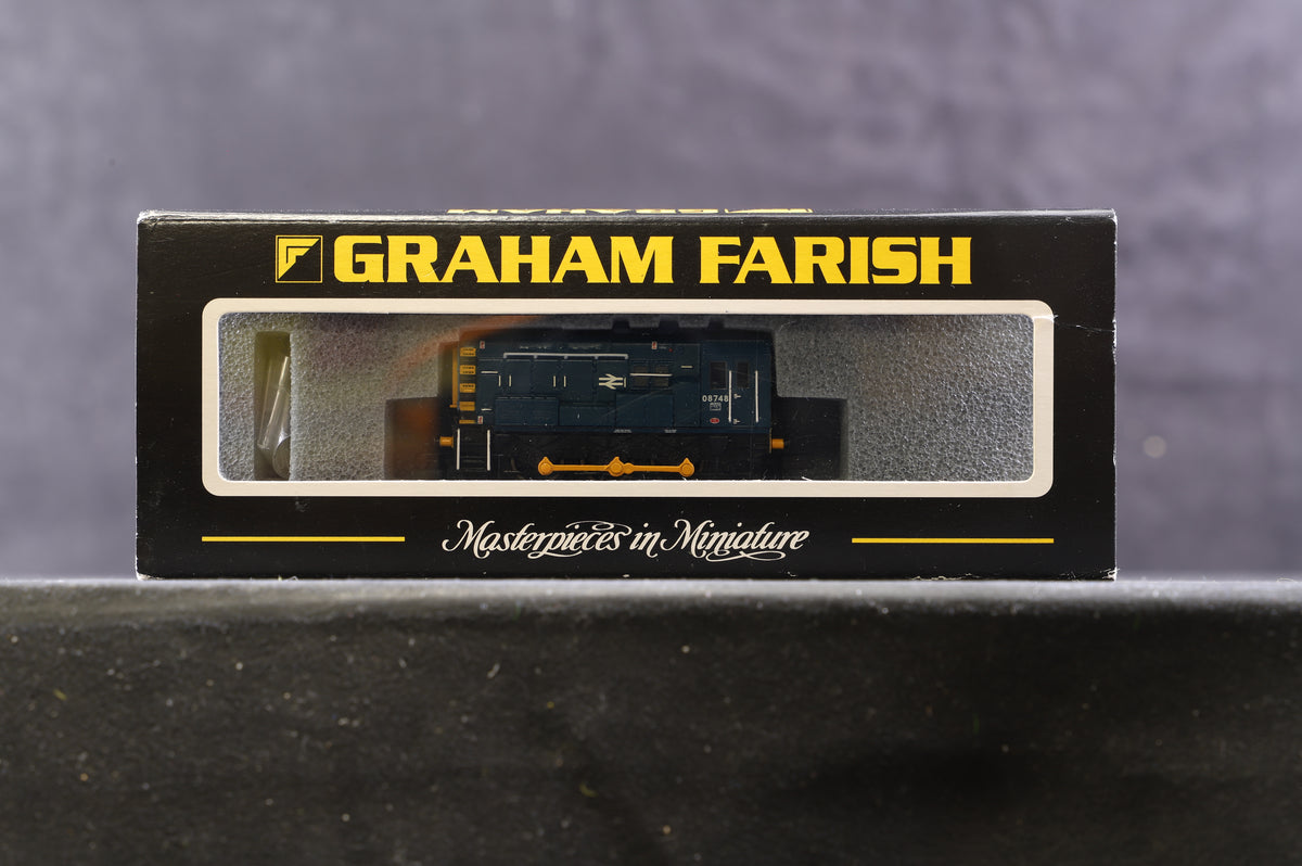 Graham Farish N 371-015 Class 08 Diesel Shunter &#39;08748&#39; BR Blur