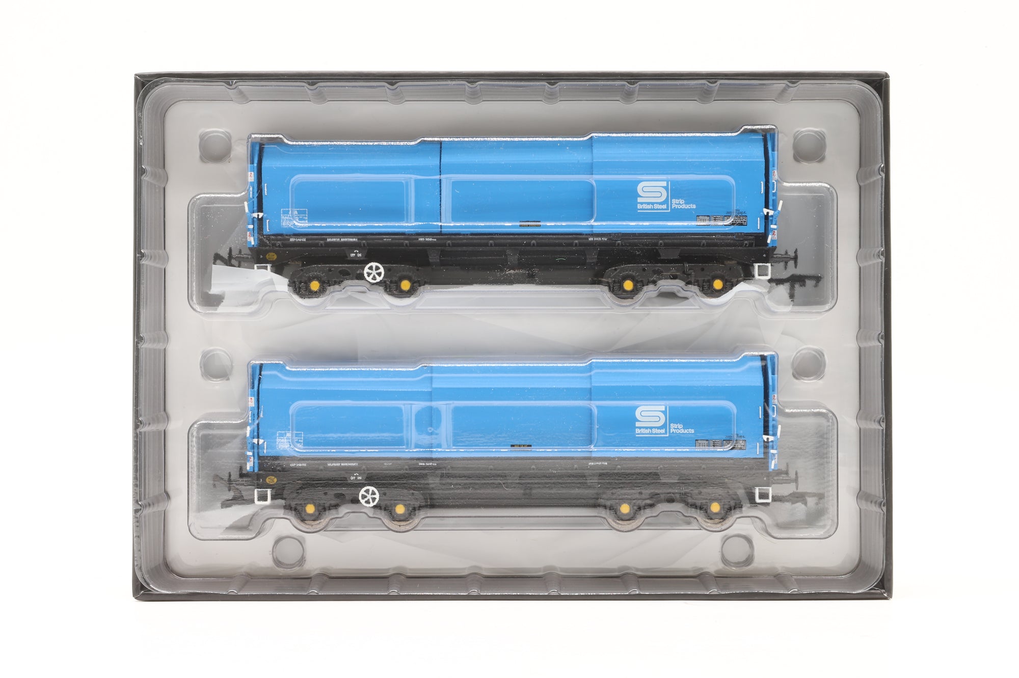 Accurascale OO ACC2120-BSC-1 Twin Pack JSA Steel Coil Wagons
