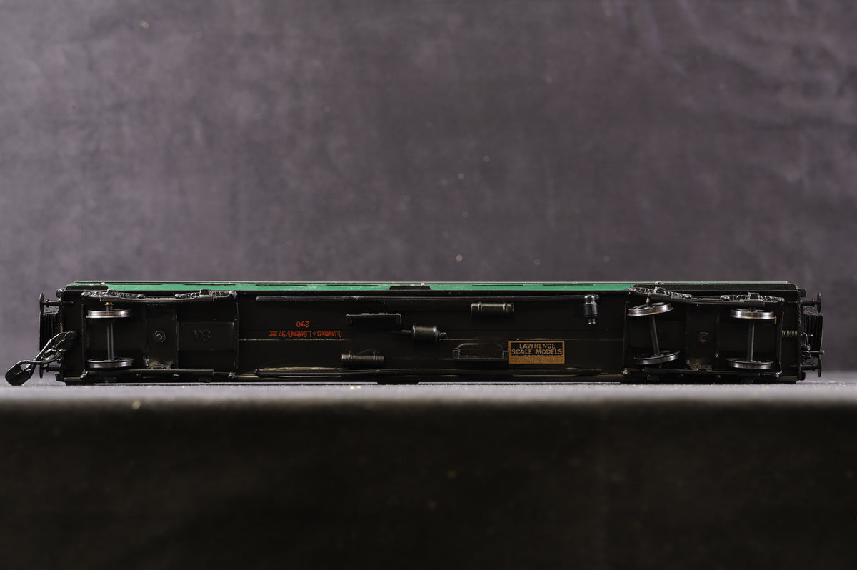 Lawrence Scale Models OO Rake Of 4 SR Green Bulleid Coaches Require TLC