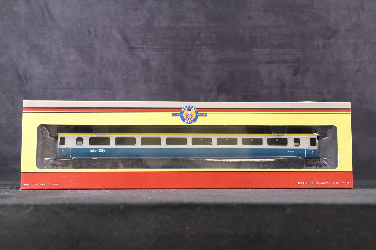 Oxford Rail OO Rake Of 4 Mk3a Blue &amp; Grey Coaches