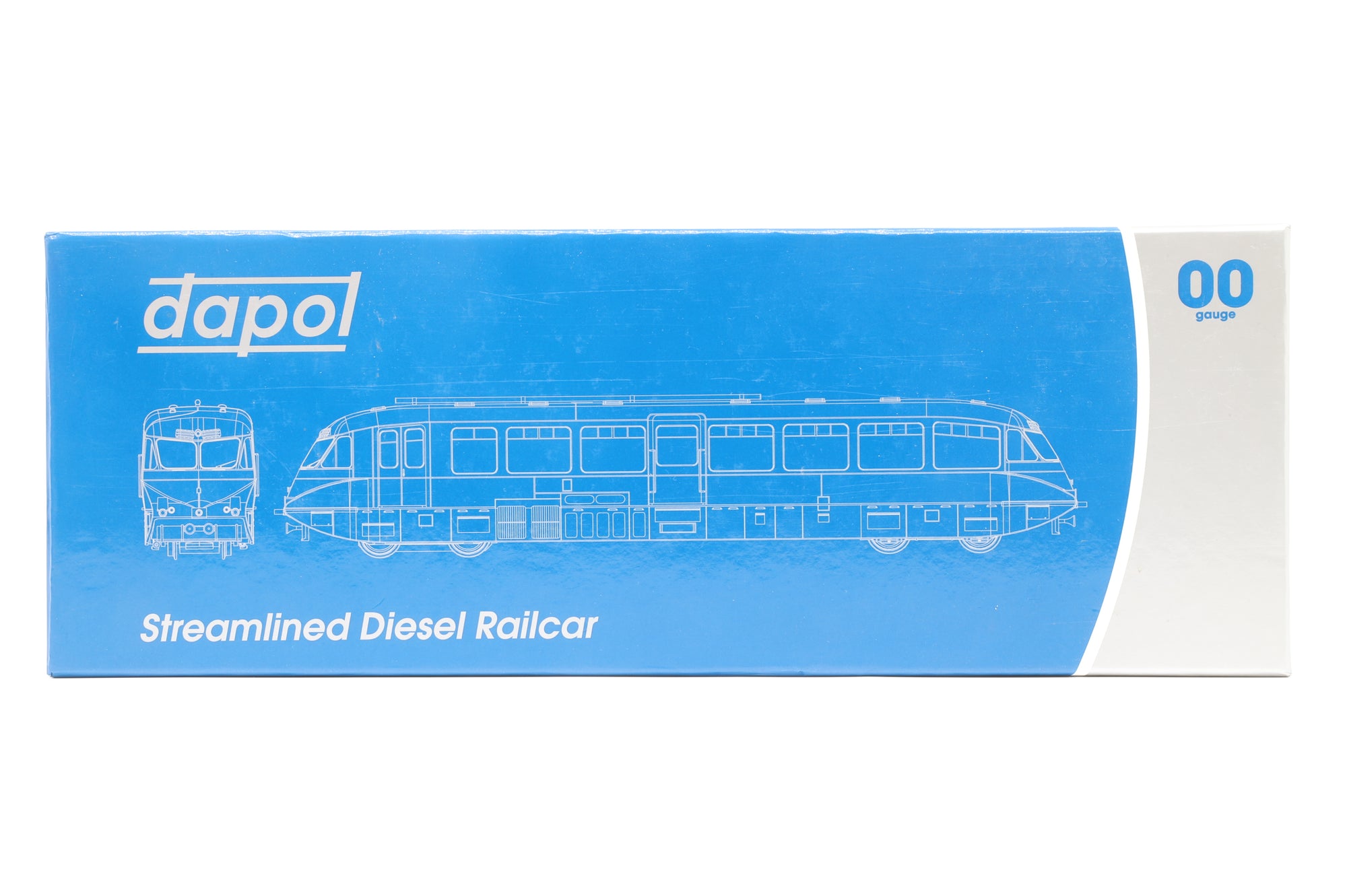 Dapol OO 4D-011-004 Streamlined Railcar 8 Lined Chocolate & Cream GWR Twin Cities