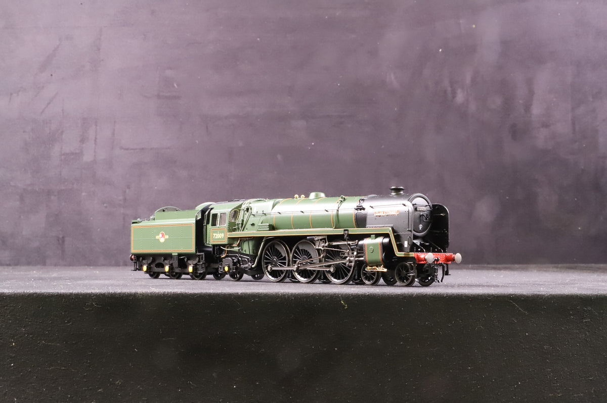 Hornby OO R3996 Clan Class 72009 &#39;Clan Stewart&#39; in BR Lined Green w/ Late Crests - TTS Sound