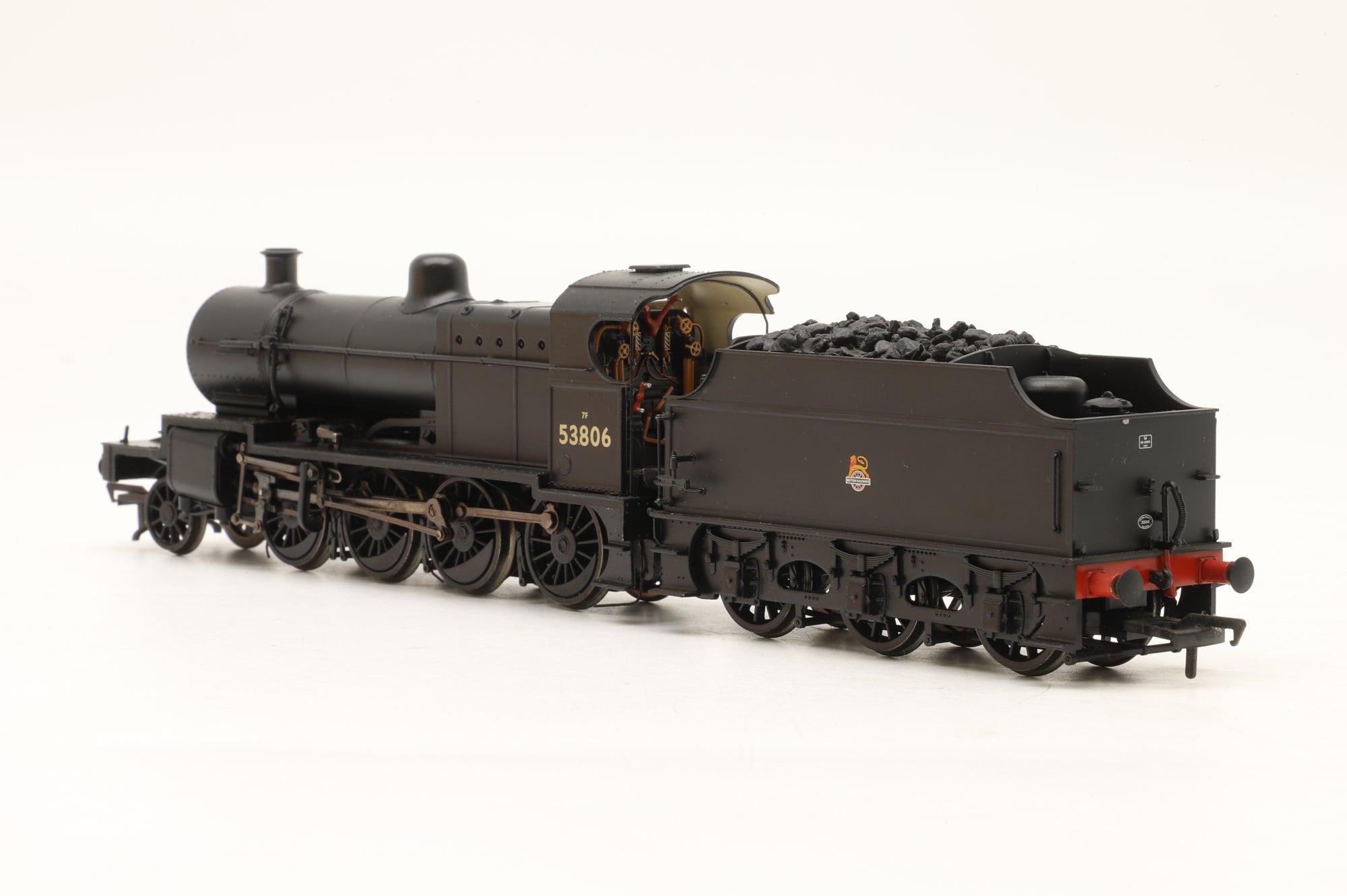 Bachmann OO 31-010 Class 7F No. 53806 BR Black Early Emblem