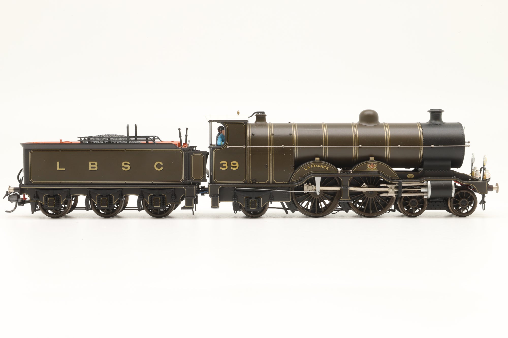 Bachmann OO 31-910 H1 Class '39' 'La France' LBSC Lined Umber DCC Sound