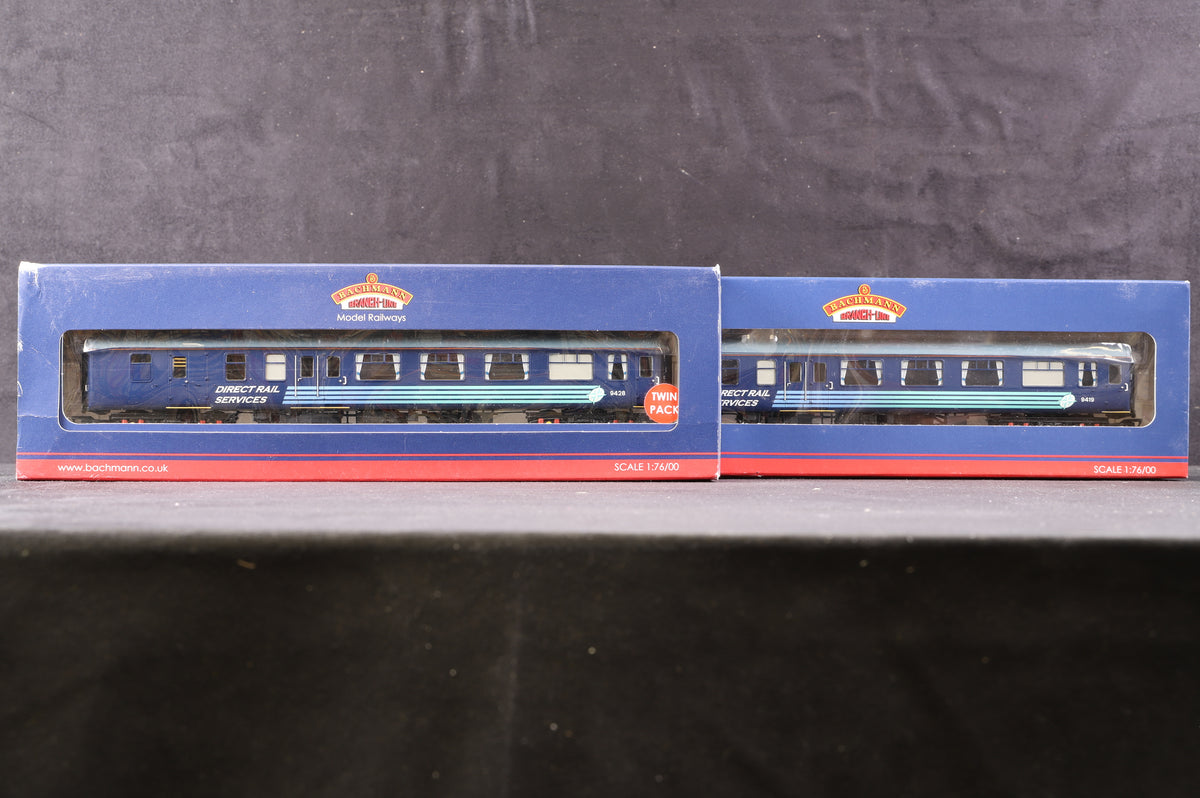 Bachmann OO 39-000D BR Mk2A BSO Coach Twin Pack DRS Escort Vehicles Excl. Model Rail