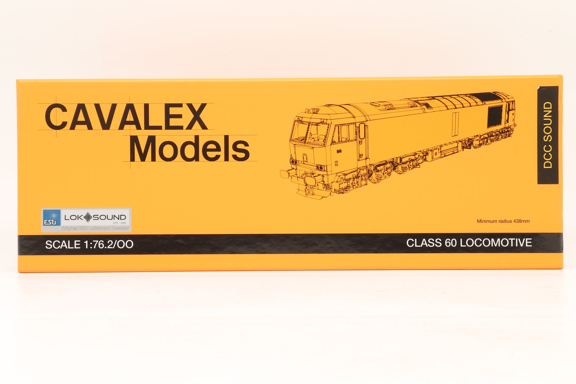 Cavalex OO CM60061TGCLSF Class 60 60061 in BR Railfreight Coal Sector Livery – DCC Sound