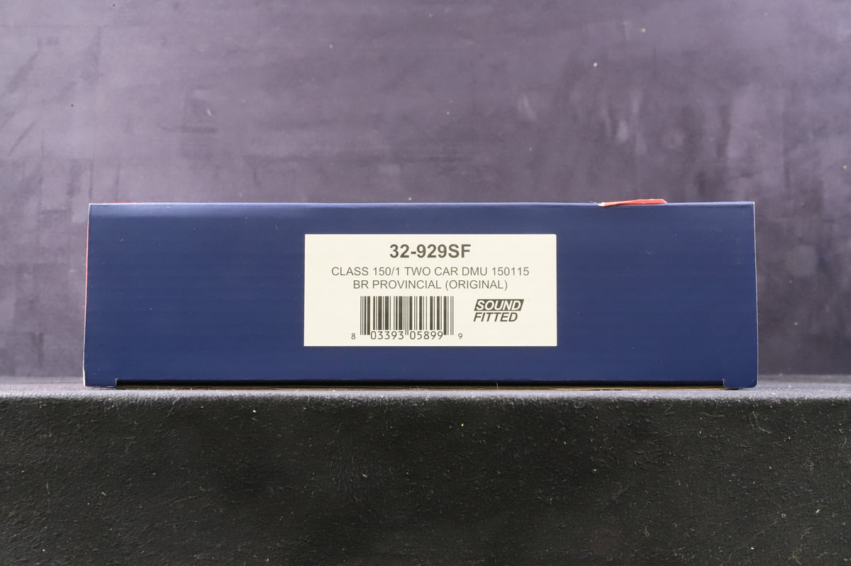 Bachmann OO 32-929SF Class 150/1 2 Car DMU &#39;150115&#39; BR Provincial DCC Sound