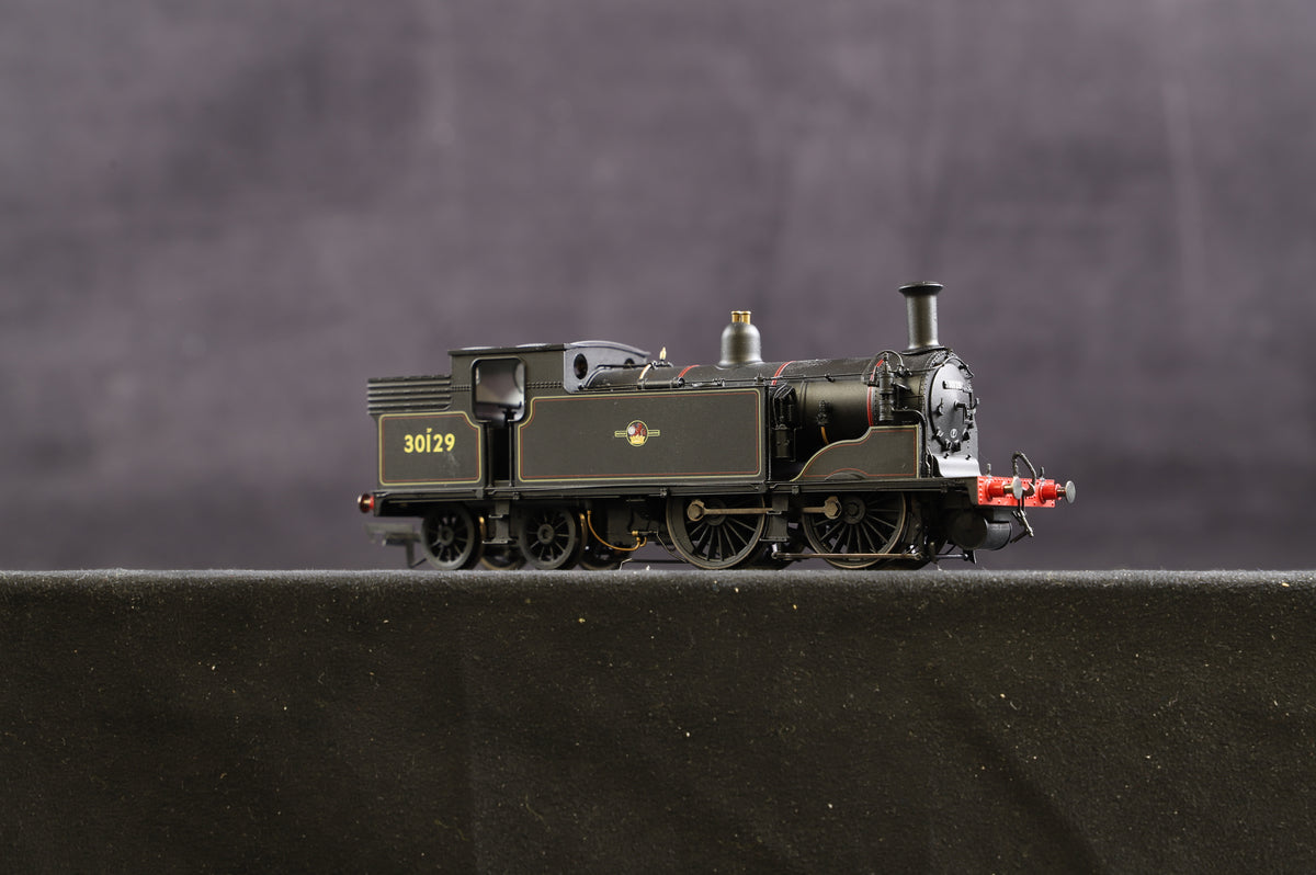 Hornby OO Class M7 0-4-4T &#39;30129&#39; BR Black L/Crest