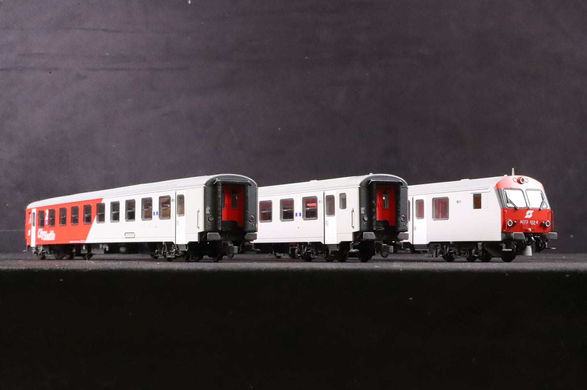 Roco HO 44181 City Shuttle Push-Pull Coach Pack