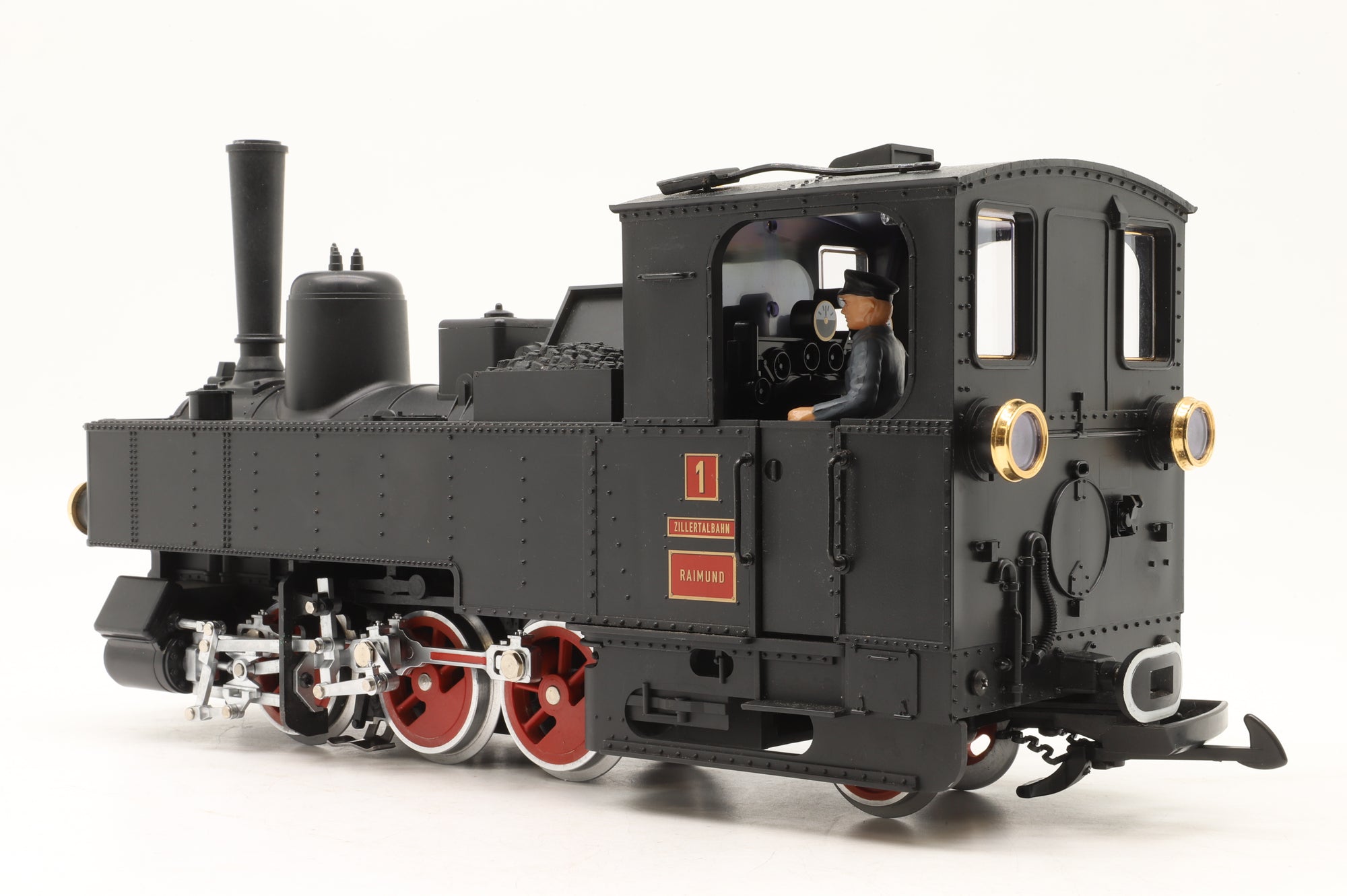LGB G Scale 20705 U Class 0-6-2T Zillertal No.1, DC Sound