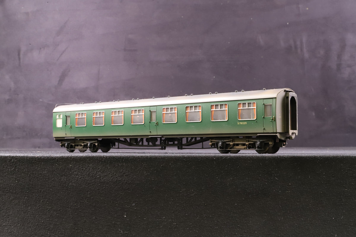 Bachmann OO 31-425 4CEP EMU 7105 Late SR Multiple Unit Green Weathered DCC Fitted
