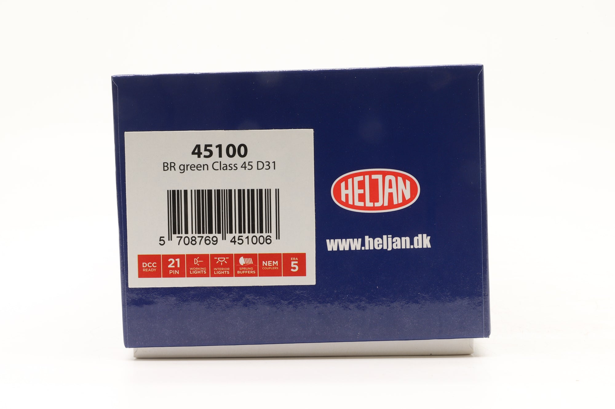 Heljan OO 45100 Class 45 D31 in BR Green  – Weathered & DCC Sound
