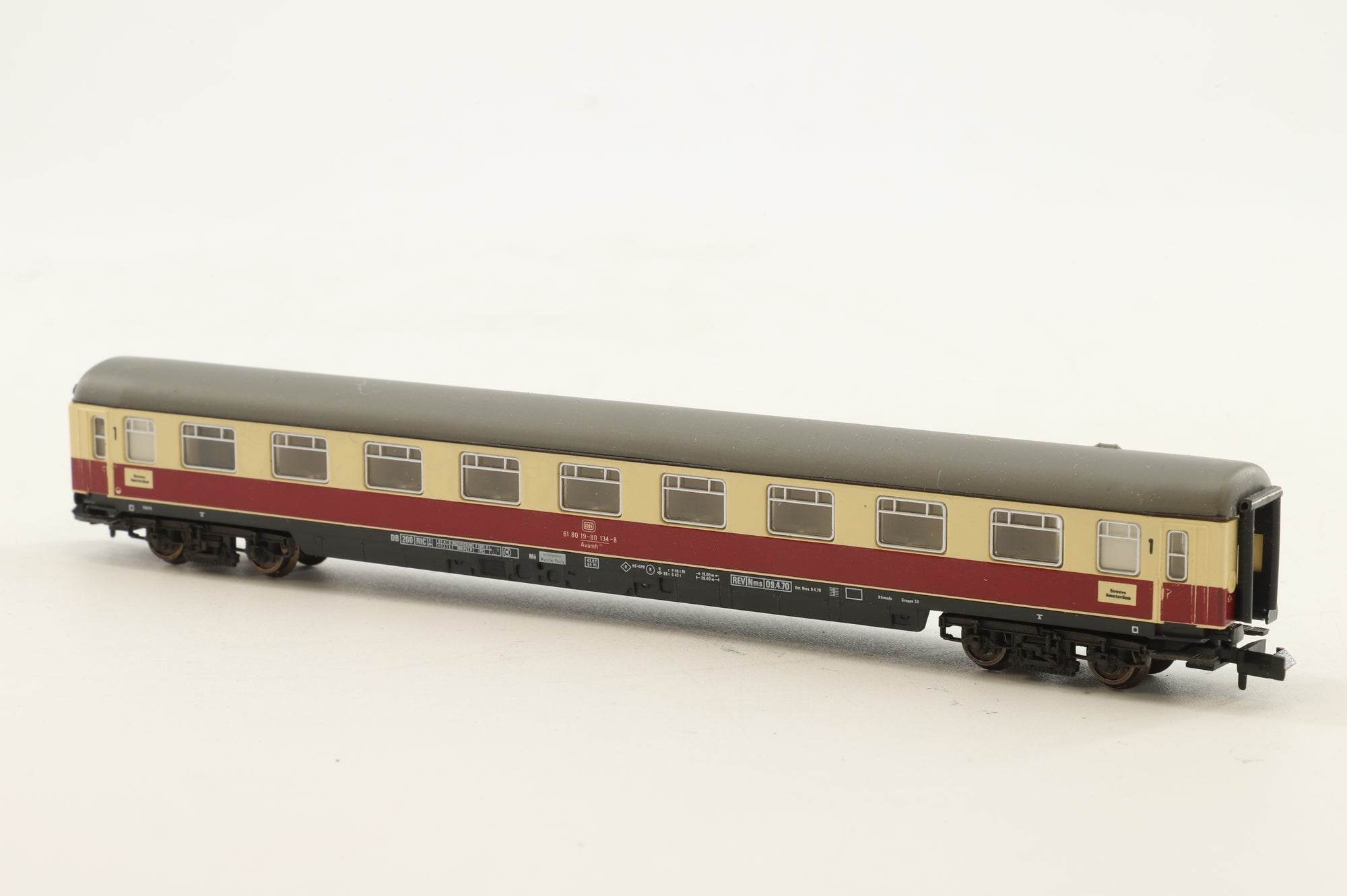 Fleischmann N Rake Of 2 DB IC Coches Inc. 8163 & 8169 - Clark