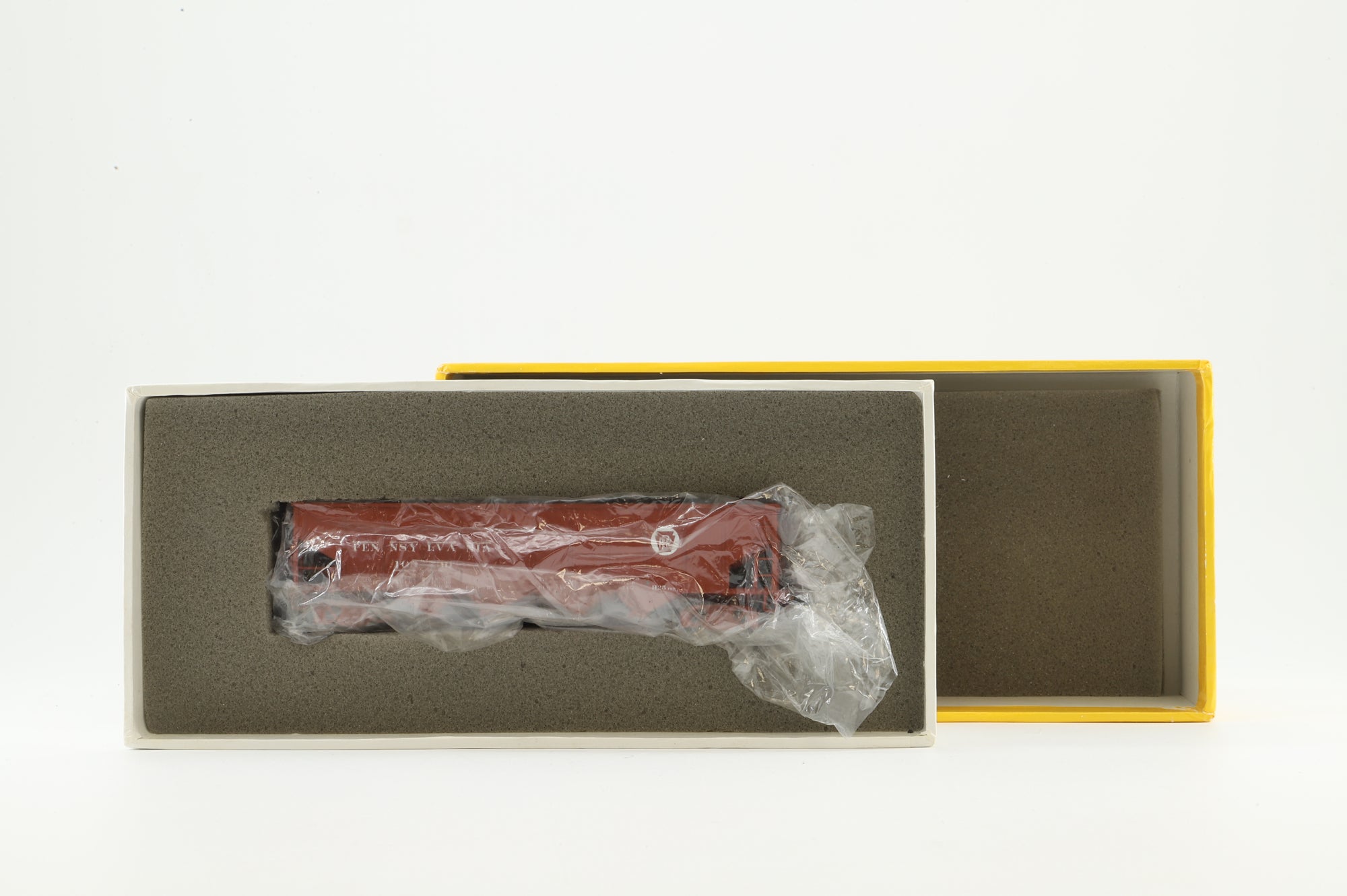 Sunset Models HO Brass HO-25 Hopper PRR Class H25 C/P Tolf w/ Light Weathering '169730'