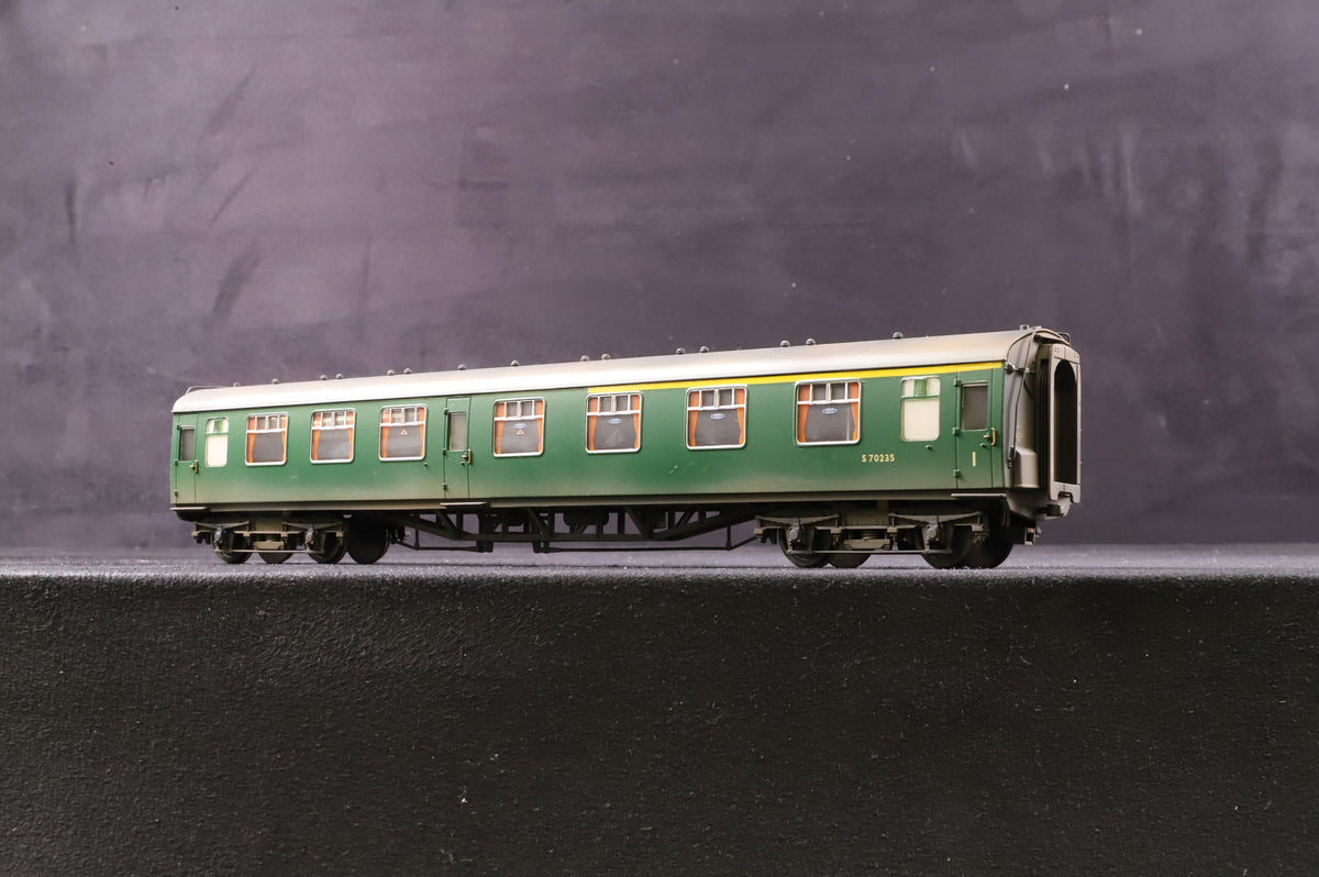 Bachmann OO 31-425 4CEP EMU 7105 Late SR Multiple Unit Green Weathered DCC Fitted