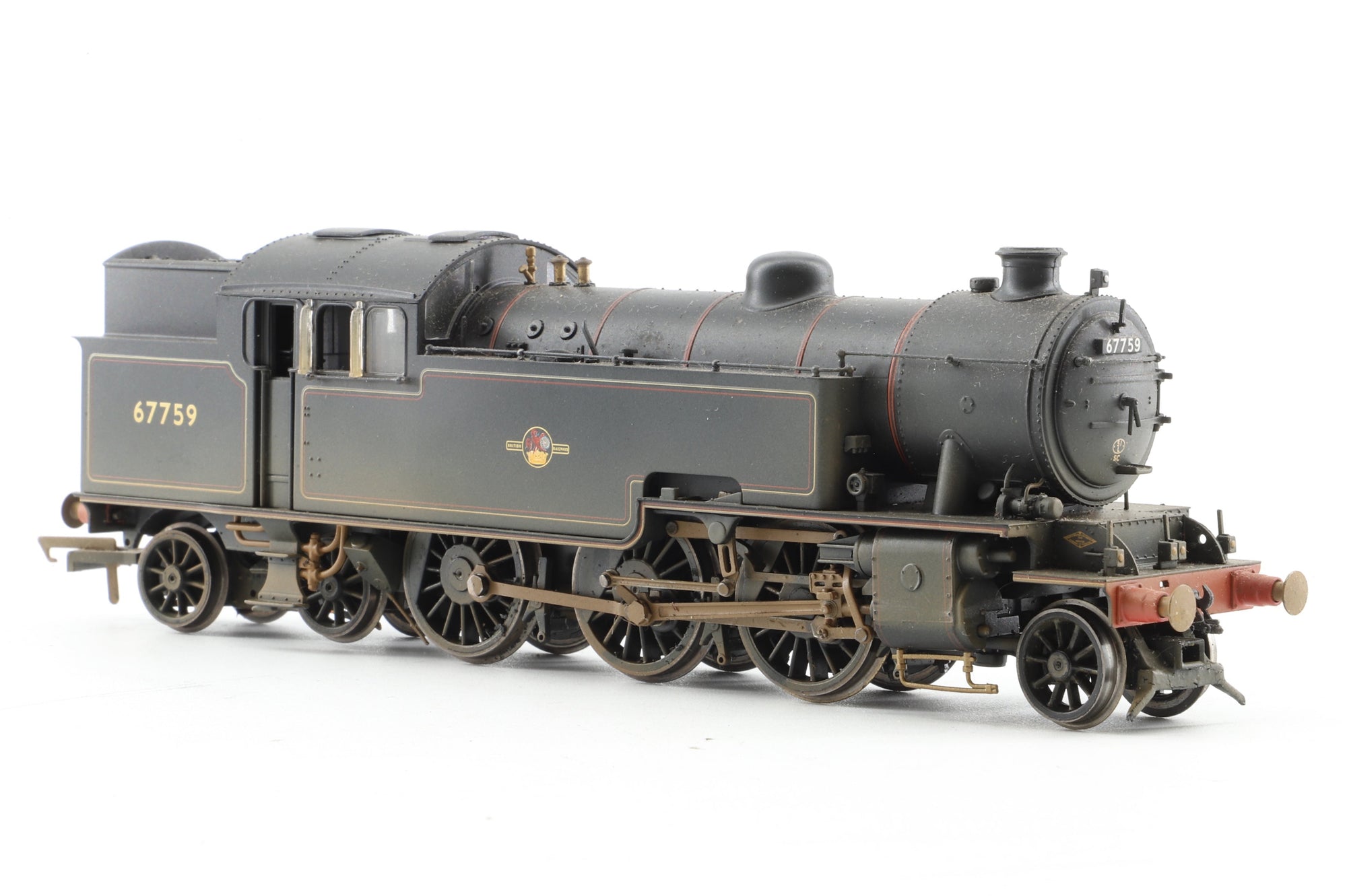 Hornby OO R3007 Class L1 Thompson BR Black LC '67759', Weathered