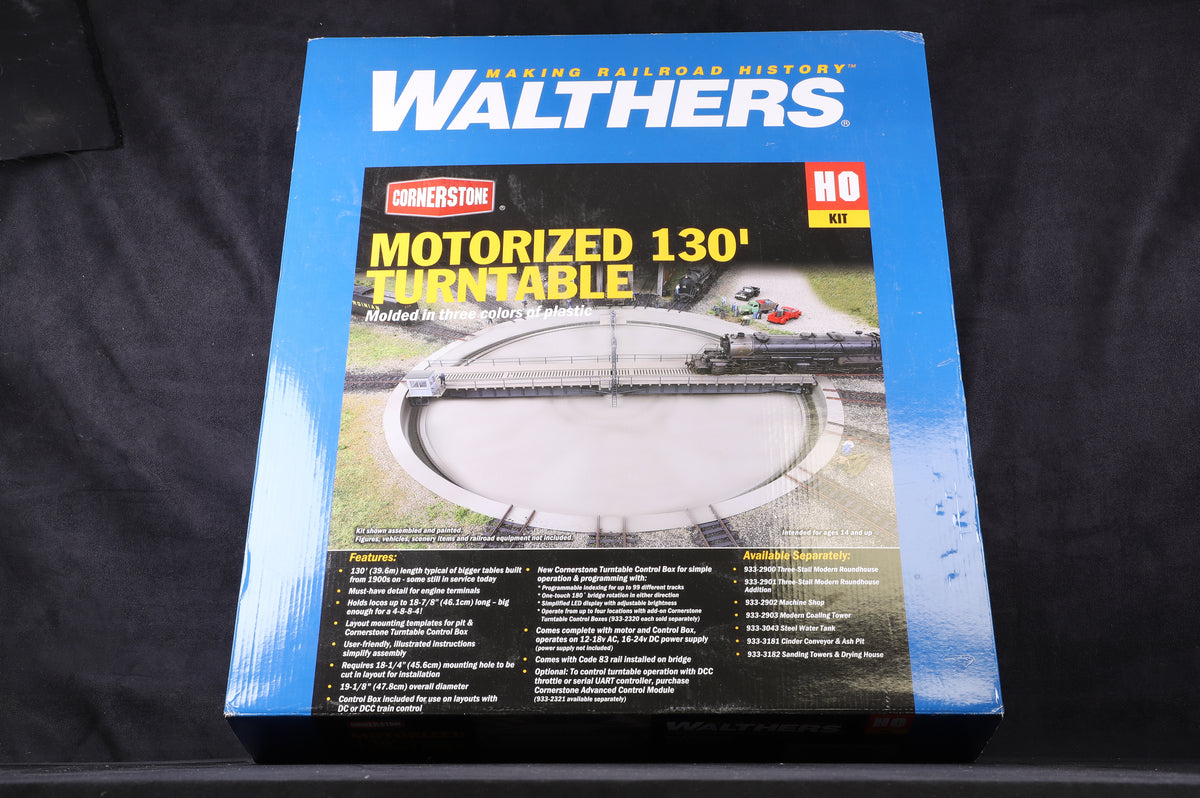 Walthers HO 933-2859 Motorized 130&#39; Turntable