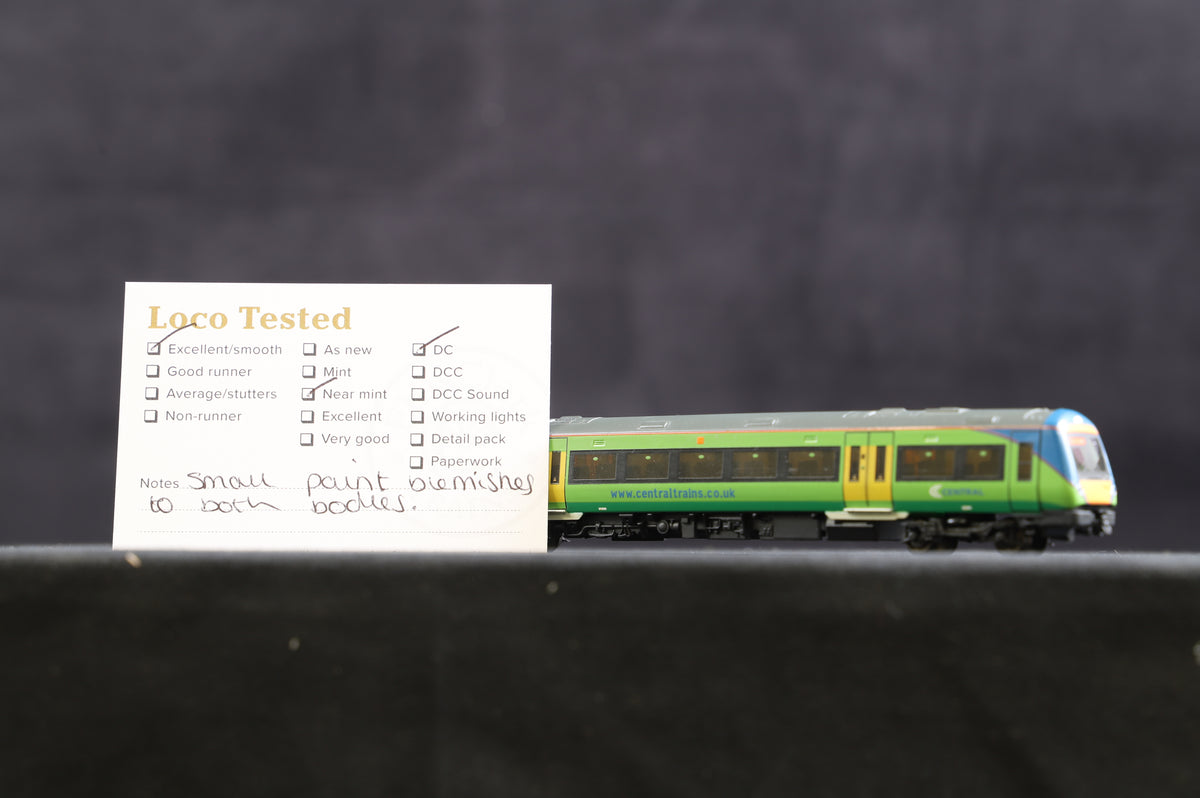 Graham Farish N Cl. 170/1 Turbostar &#39;170514&#39; 2 Car DMU Central Trains Livery