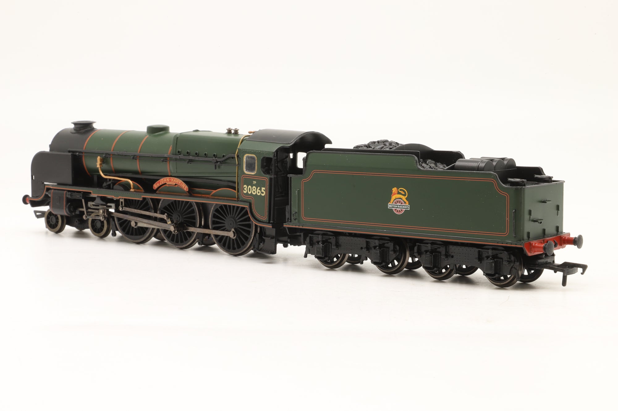 Bachmann OO 31-409 Lord Nelson '30865' 'Sir John Hawkins' BR Green Early Emblem