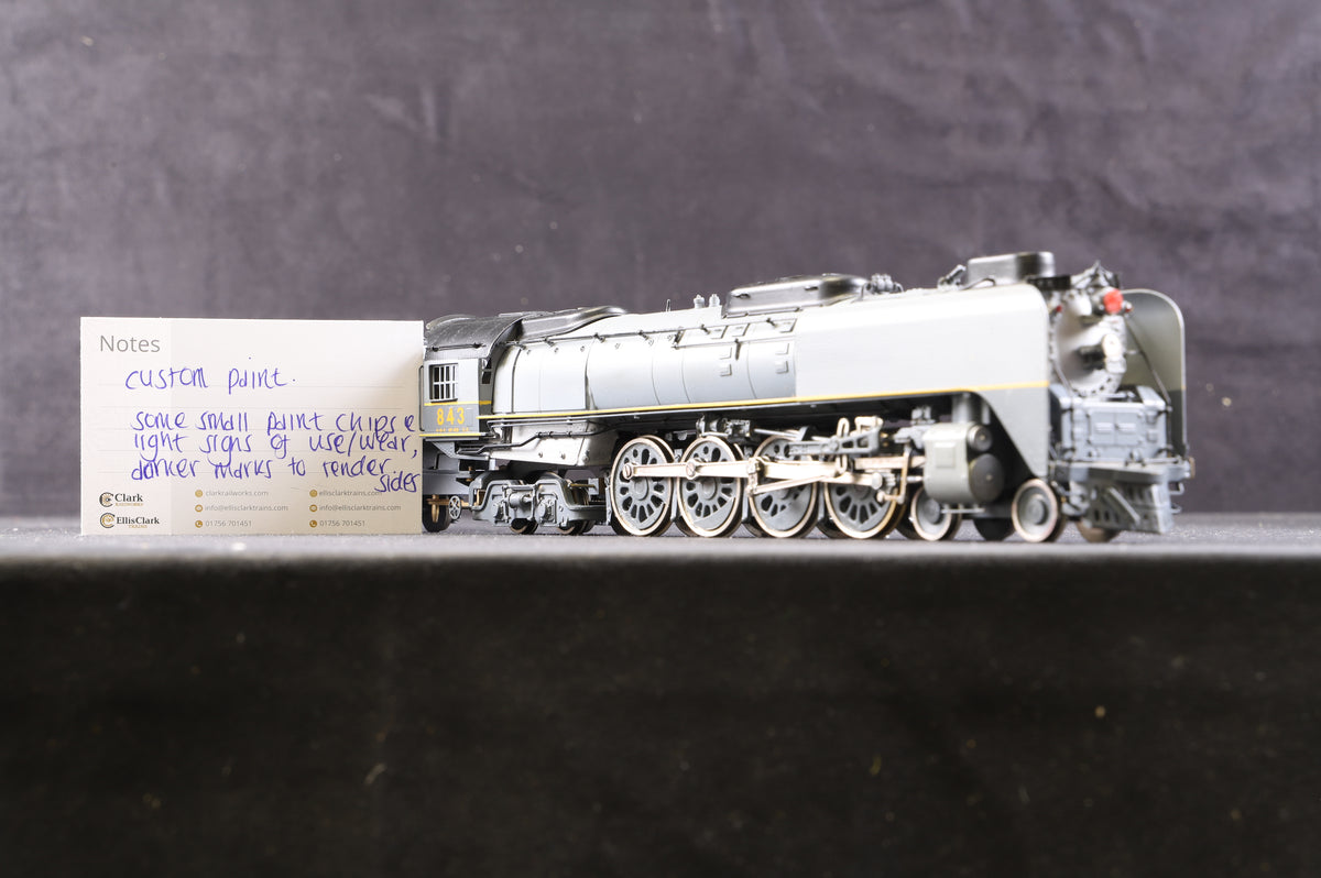 Westside Model Company HO FEF-3 4-8-4 Union Pacific &#39;843&#39; Steam Locomotive